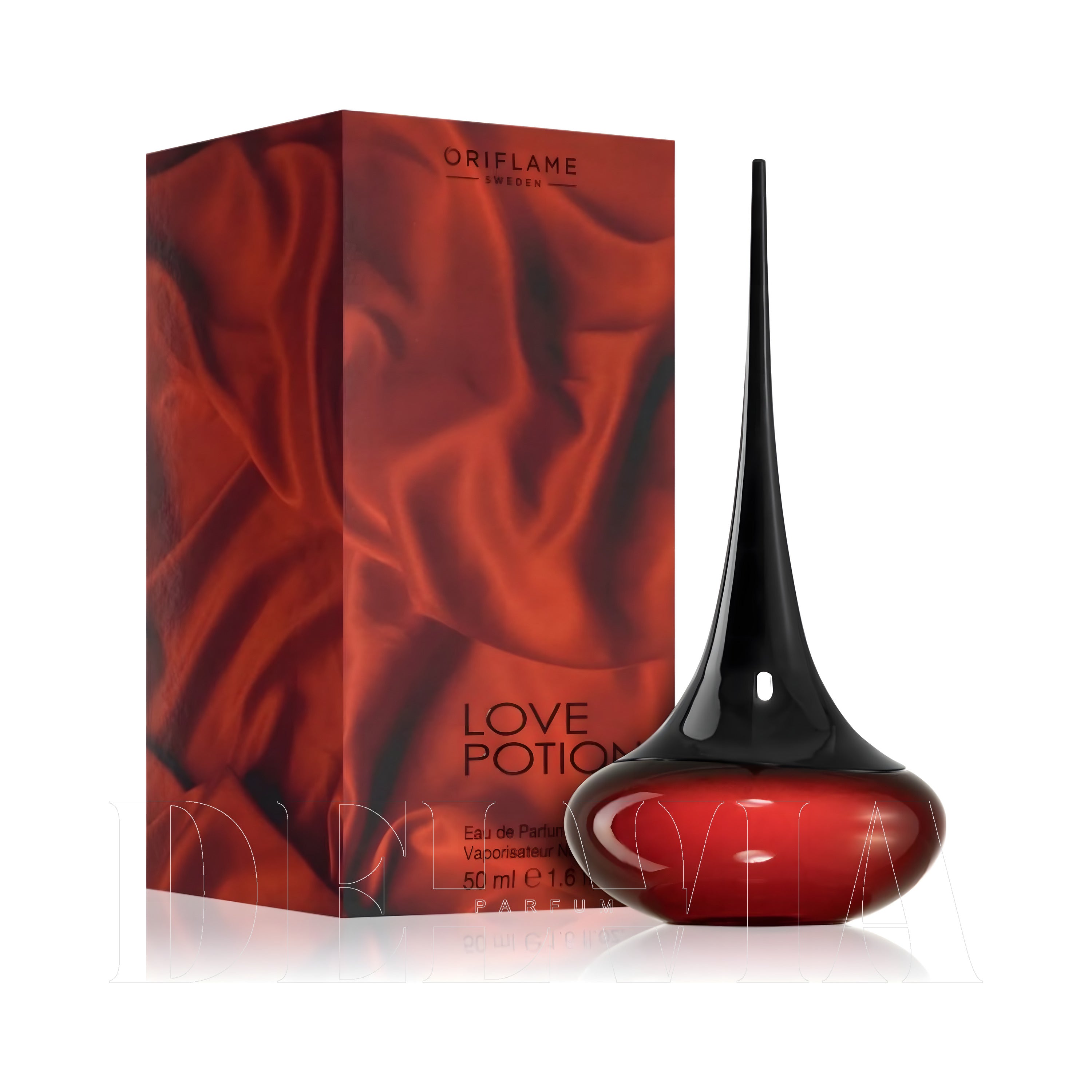 Oriflame Love Potion Oda Kokusu — kutu ve şişe görseli