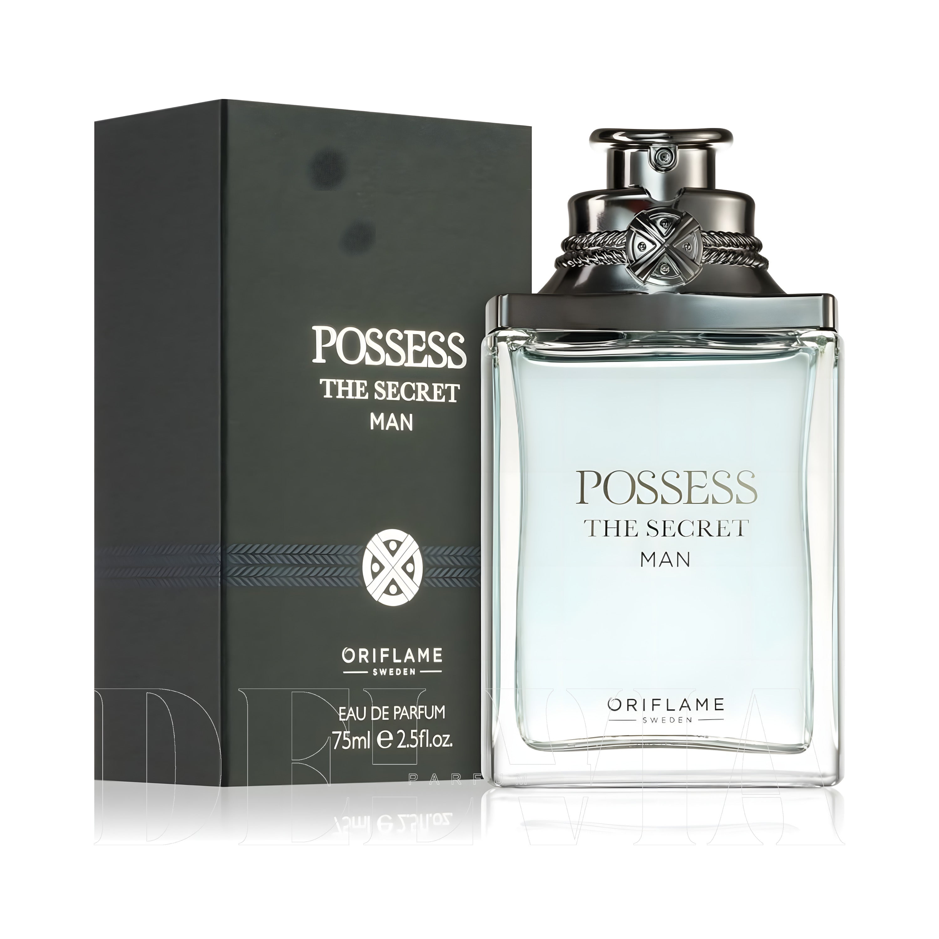 Oriflame Possess Katı Parfum — kutu ve şişe görseli