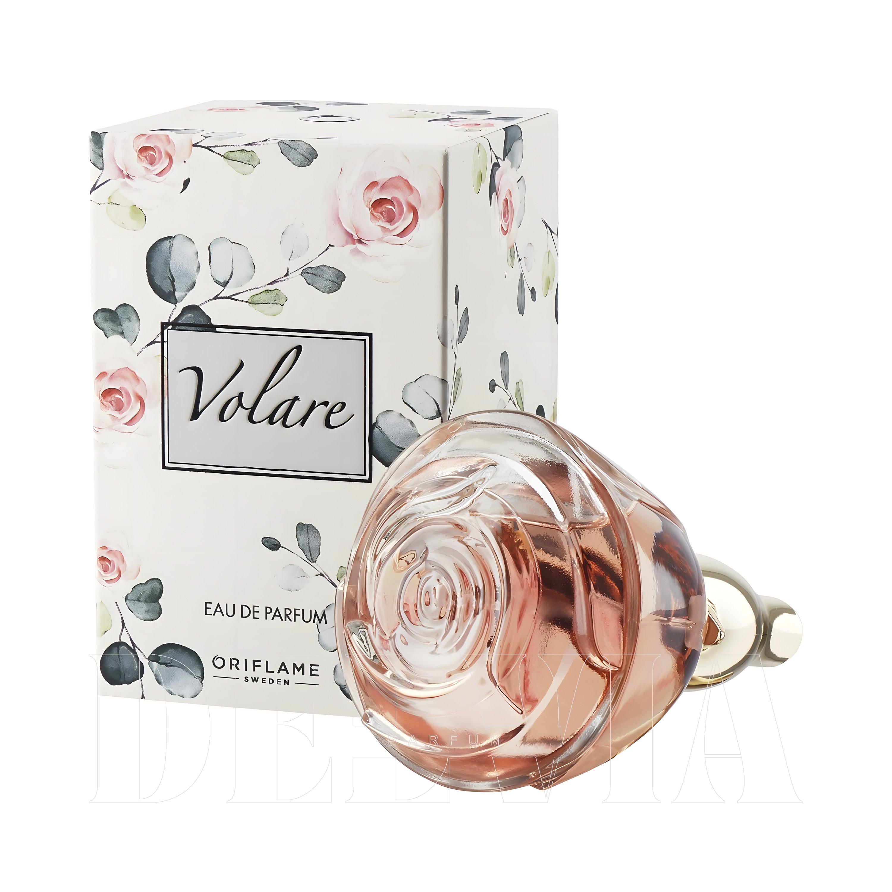 Oriflame Volare Katı Parfum — kutu ve şişe görseli