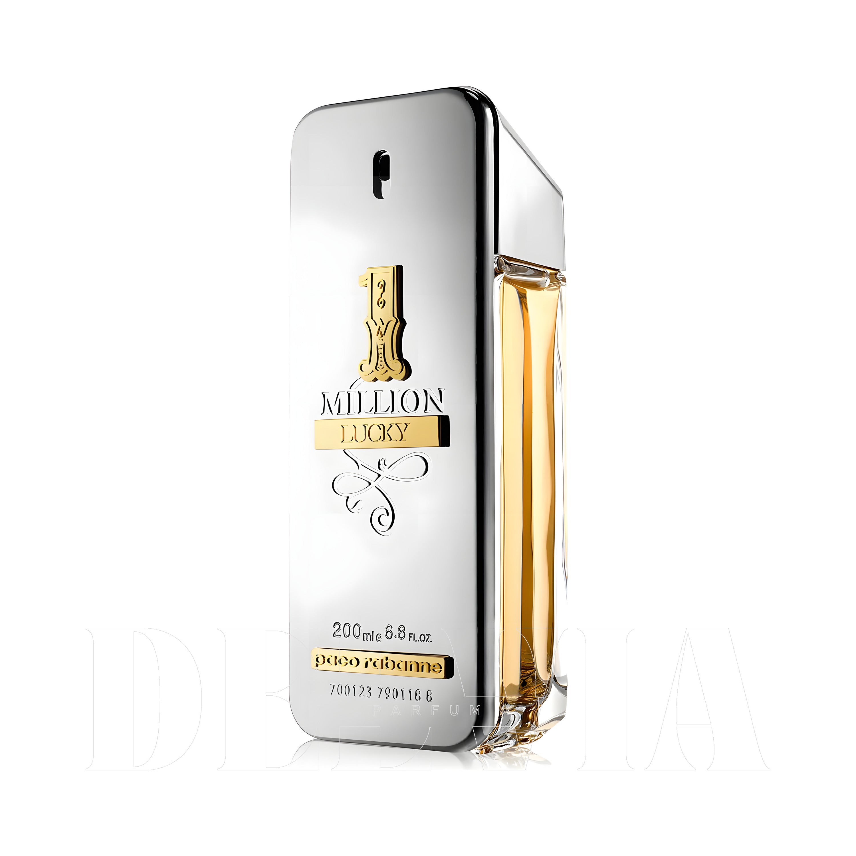 Paco Rabanne 1 Million Lucky 30 ml dekant parfüm — kutu ve şişe görseli