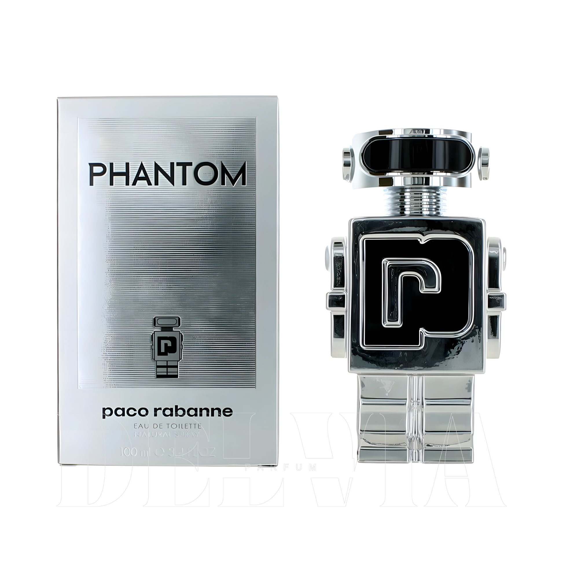 Paco Rabanne Phantom 2 ml dekant parfüm — kutu ve şişe görseli