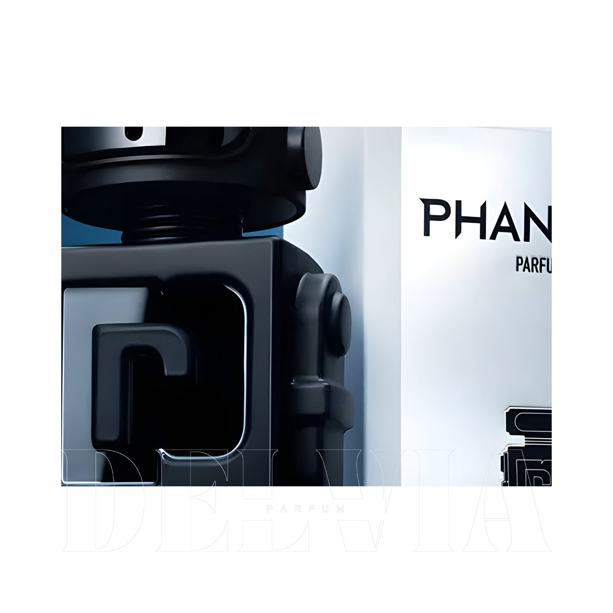 Paco Rabanne Phantom Parfum 2 ml dekant parfüm — şişe+kutu görseli