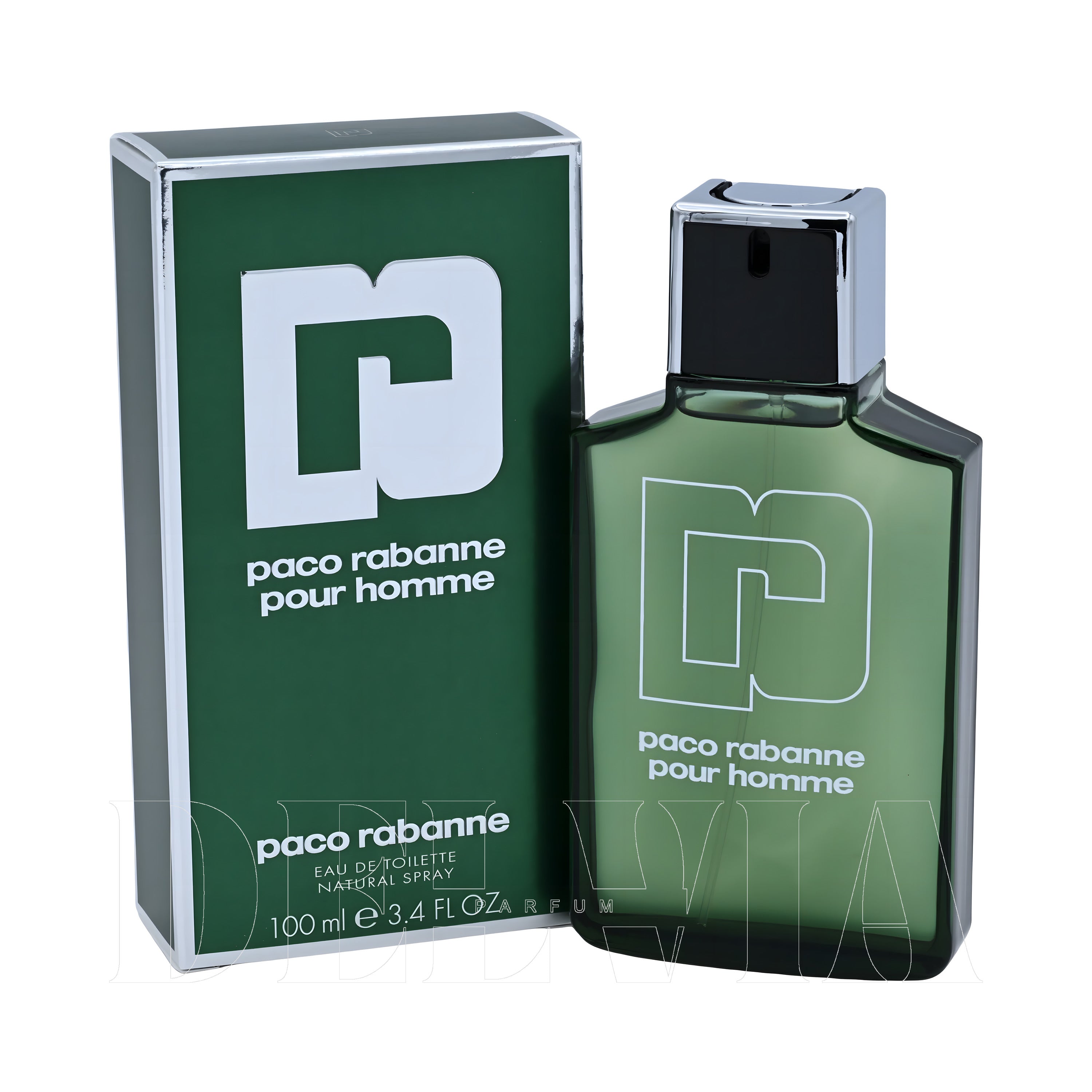 Paco Rabanne Pour Homme Oda Kokusu — kutu ve şişe görseli
