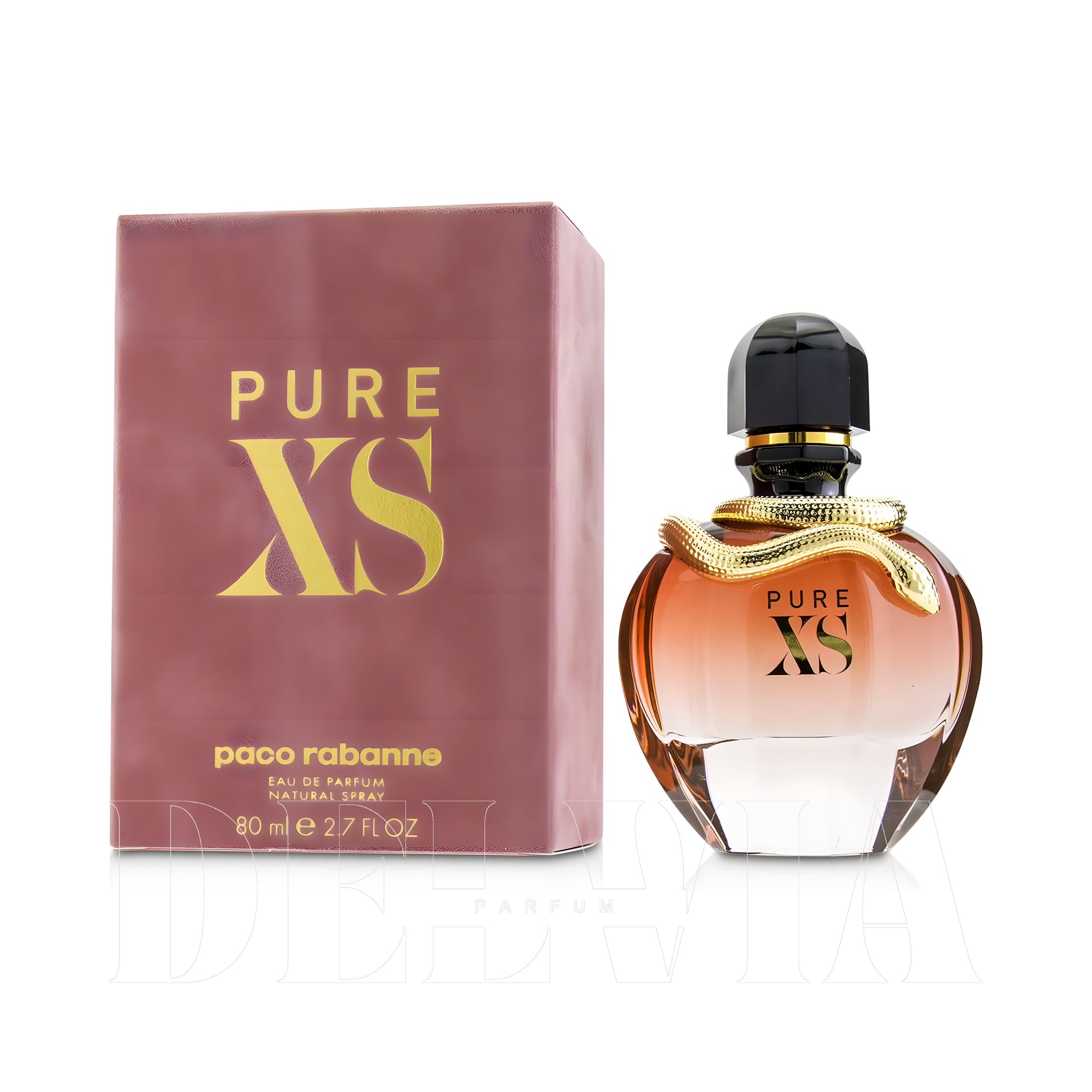 Paco Rabanne Pure Xs 5 ml dekant parfüm — kutu ve şişe görseli