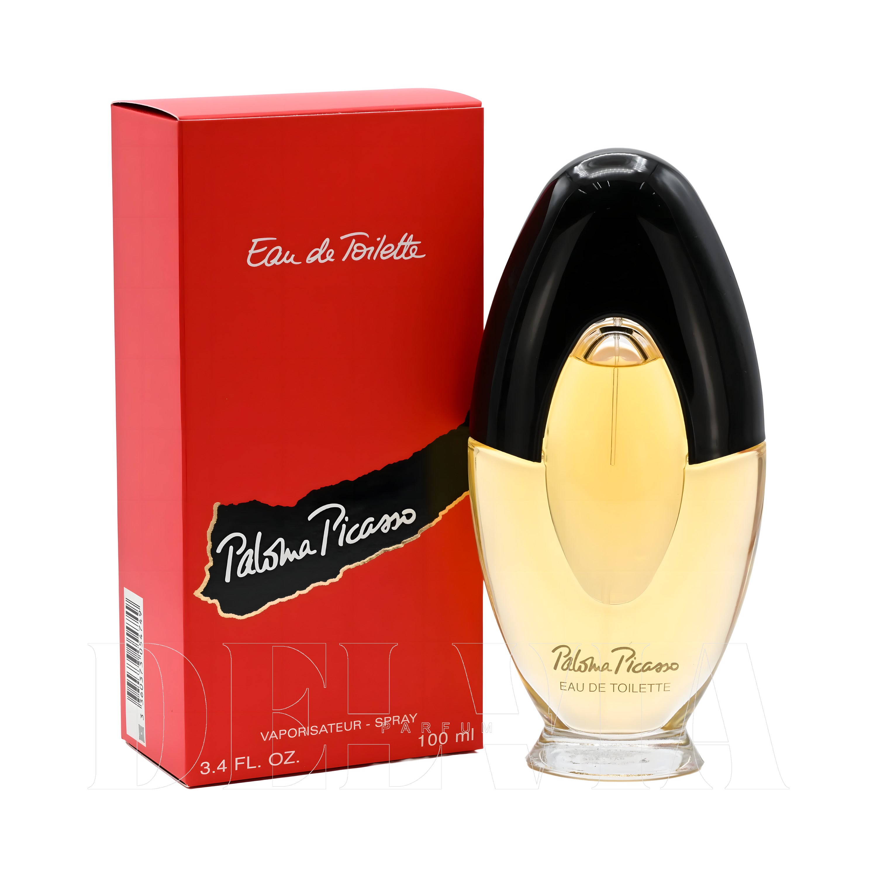 Paloma Picasso 10 ml dekant parfüm — kutu ve şişe görseli