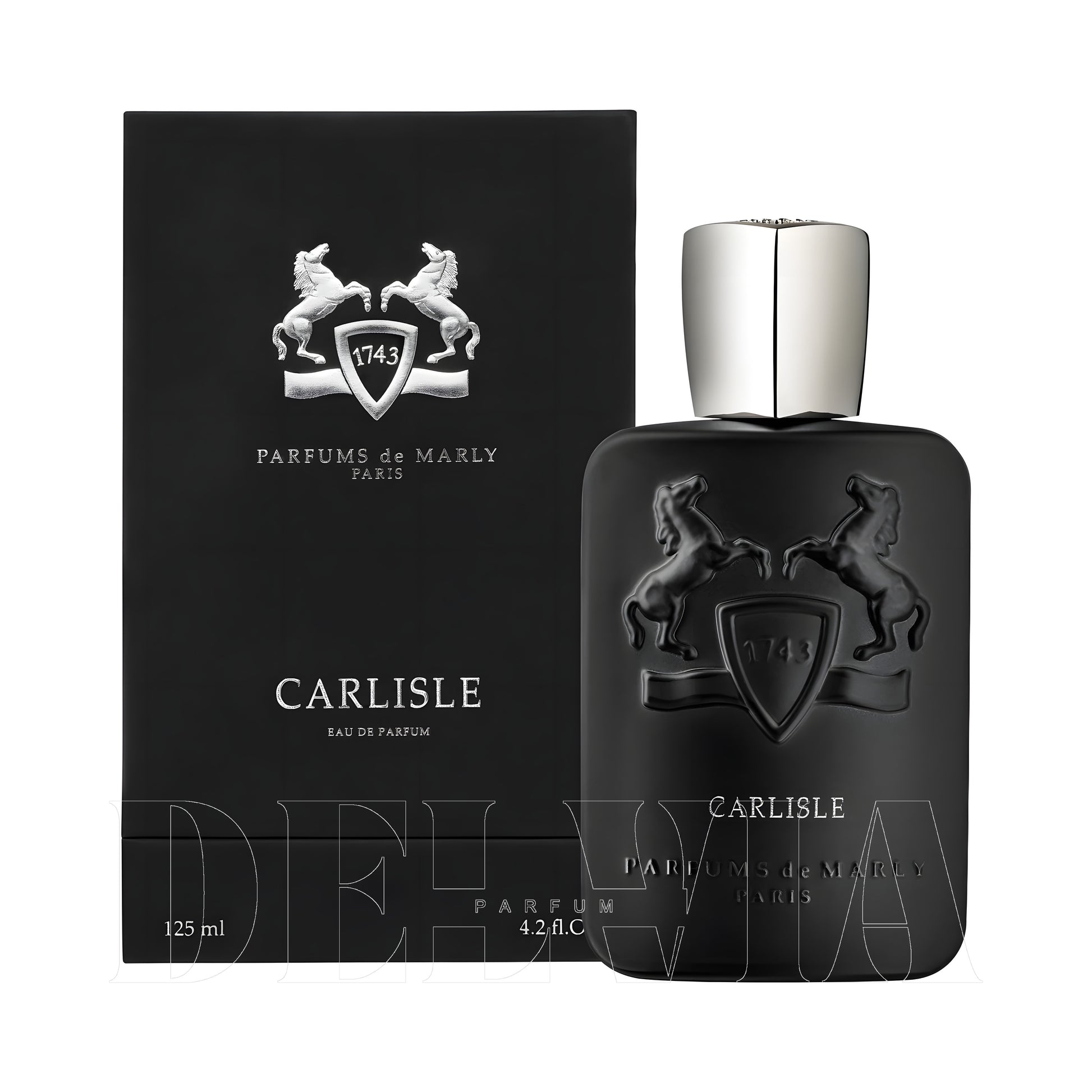 Parfums De Marly Carlisle 30 ml dekant parfüm — kutu ve şişe görseli