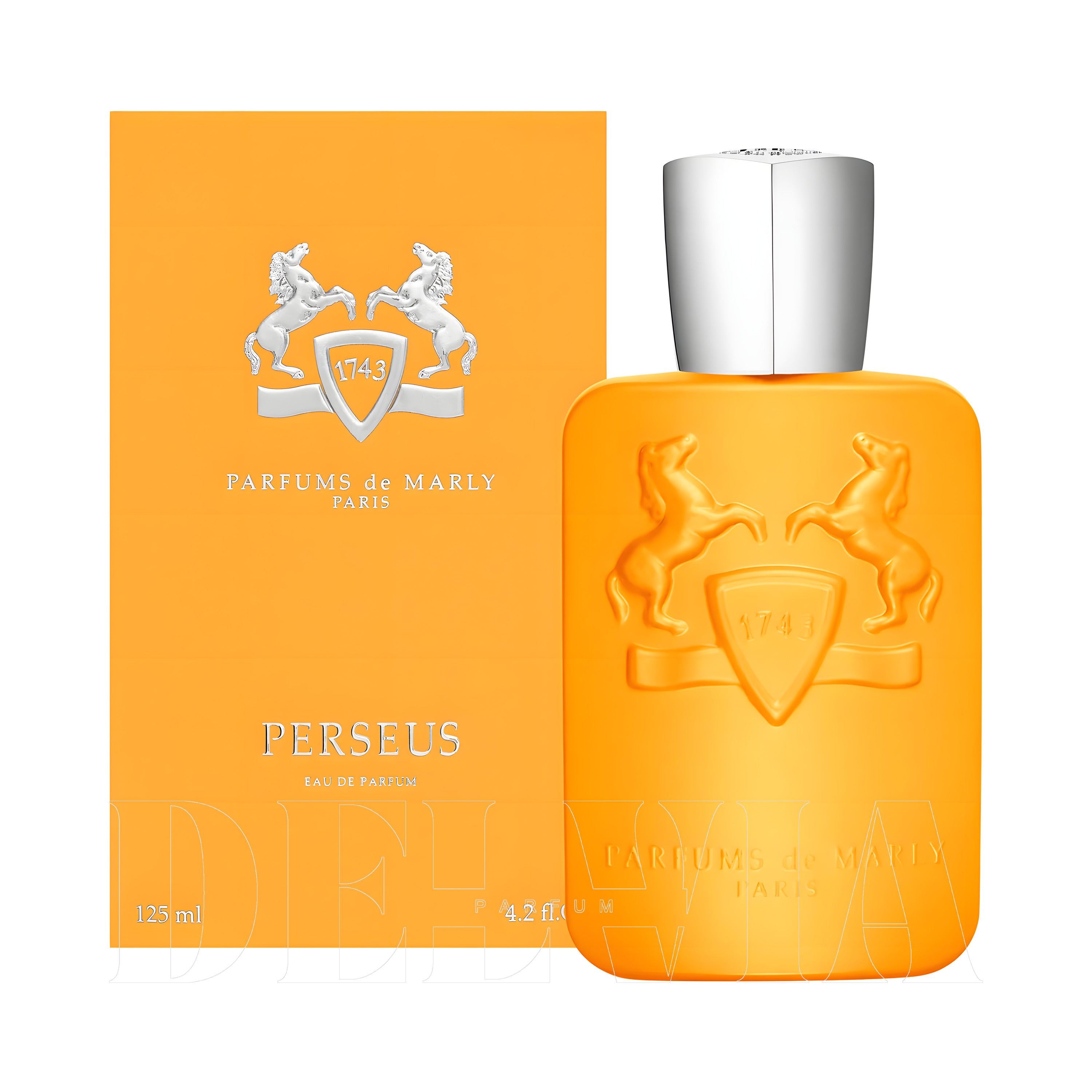 Parfums De Marly Perseus Katı Parfum — kutu ve şişe görseli