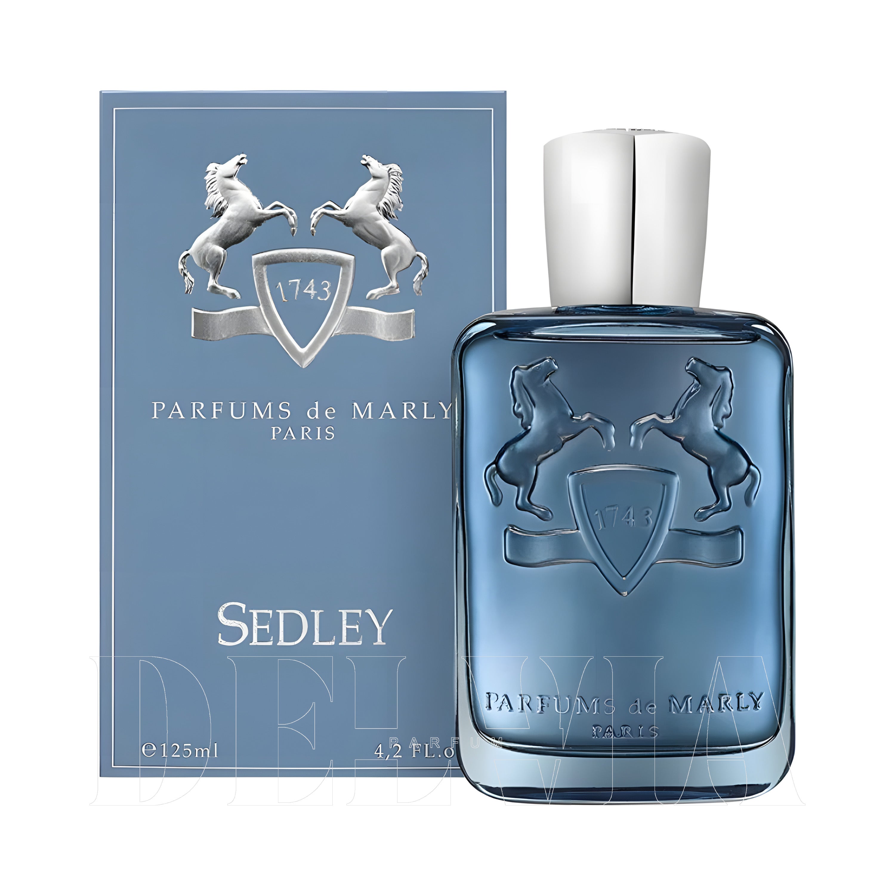 Parfums De Marly Sedley 10 ml dekant parfüm — kutu ve şişe görseli