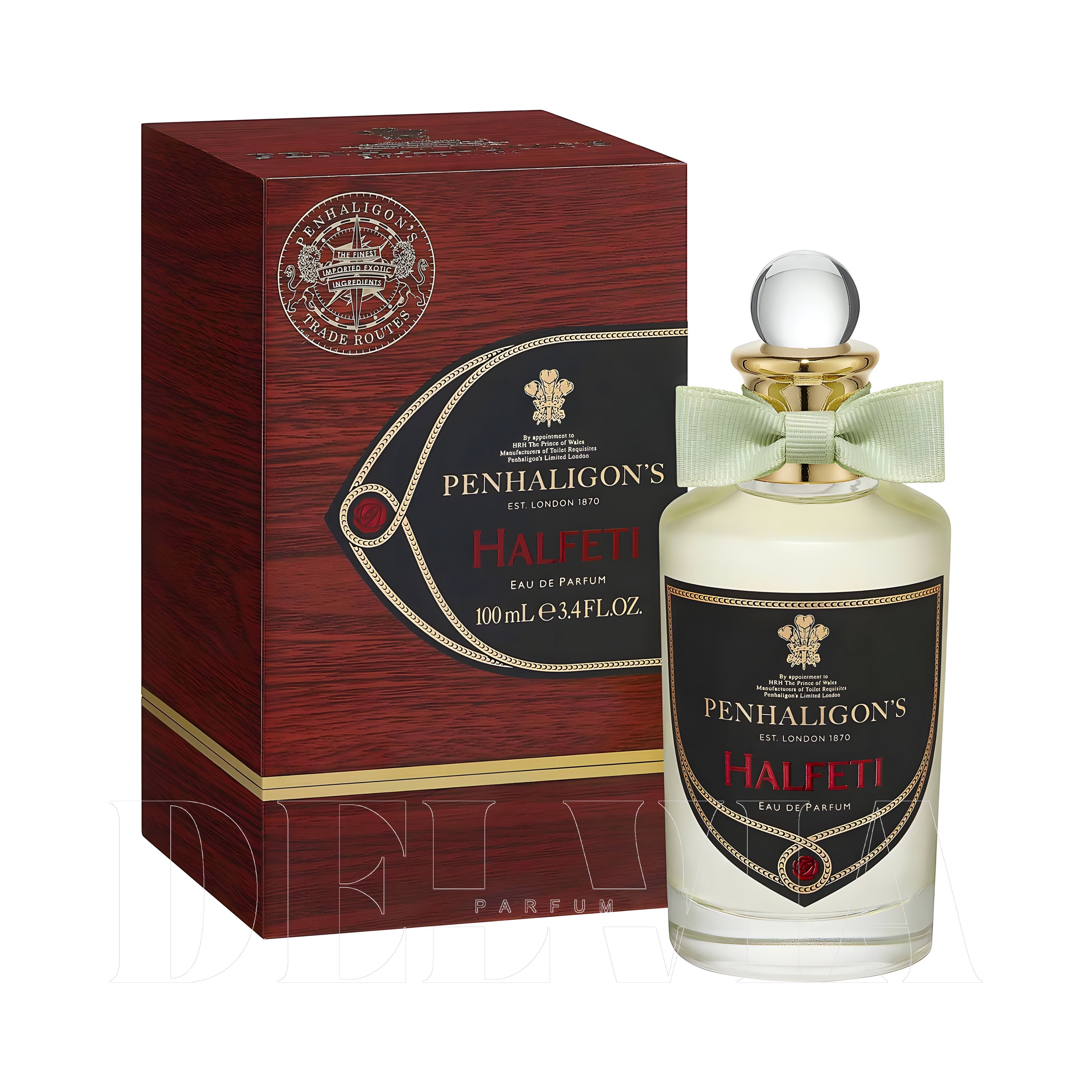 Penhaligon S Trade Routes Halfeti 30 ml dekant parfüm — kutu ve şişe görseli