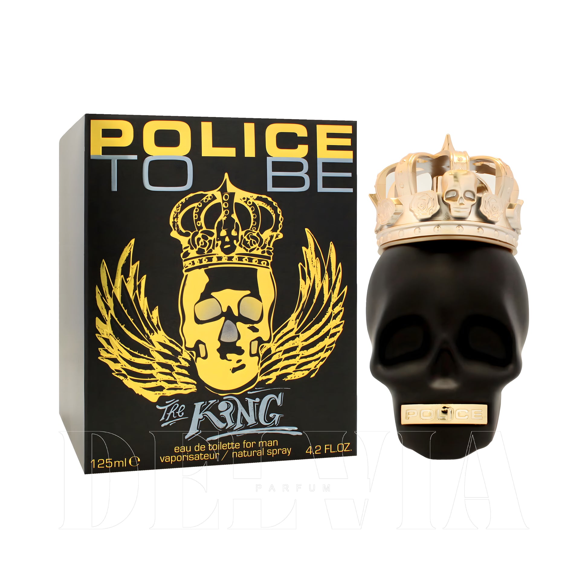 Police To Be The King 2 ml dekant parfüm — şişe görseli