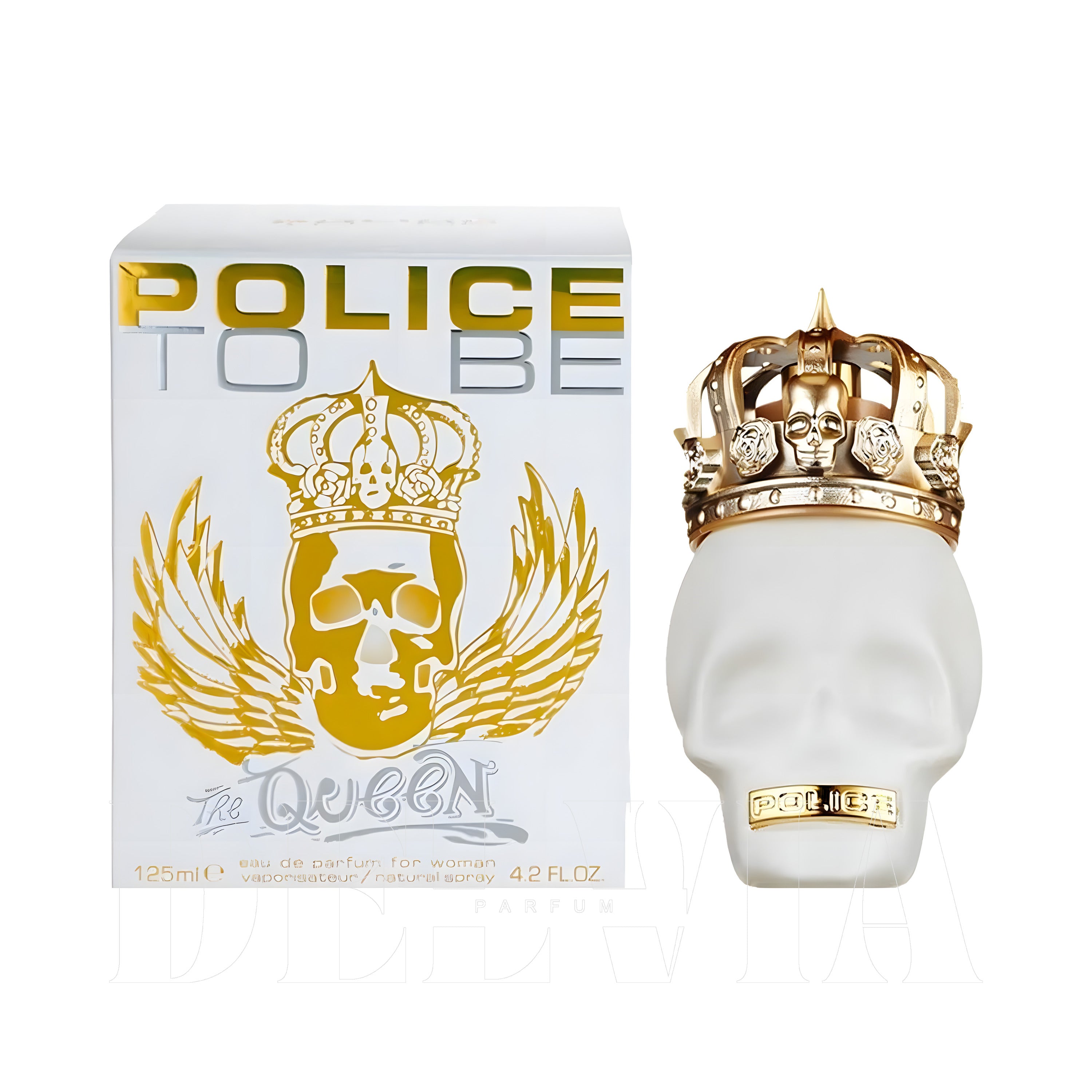 Police To Be The Queen Kokulu Mum — kutu ve şişe görseli