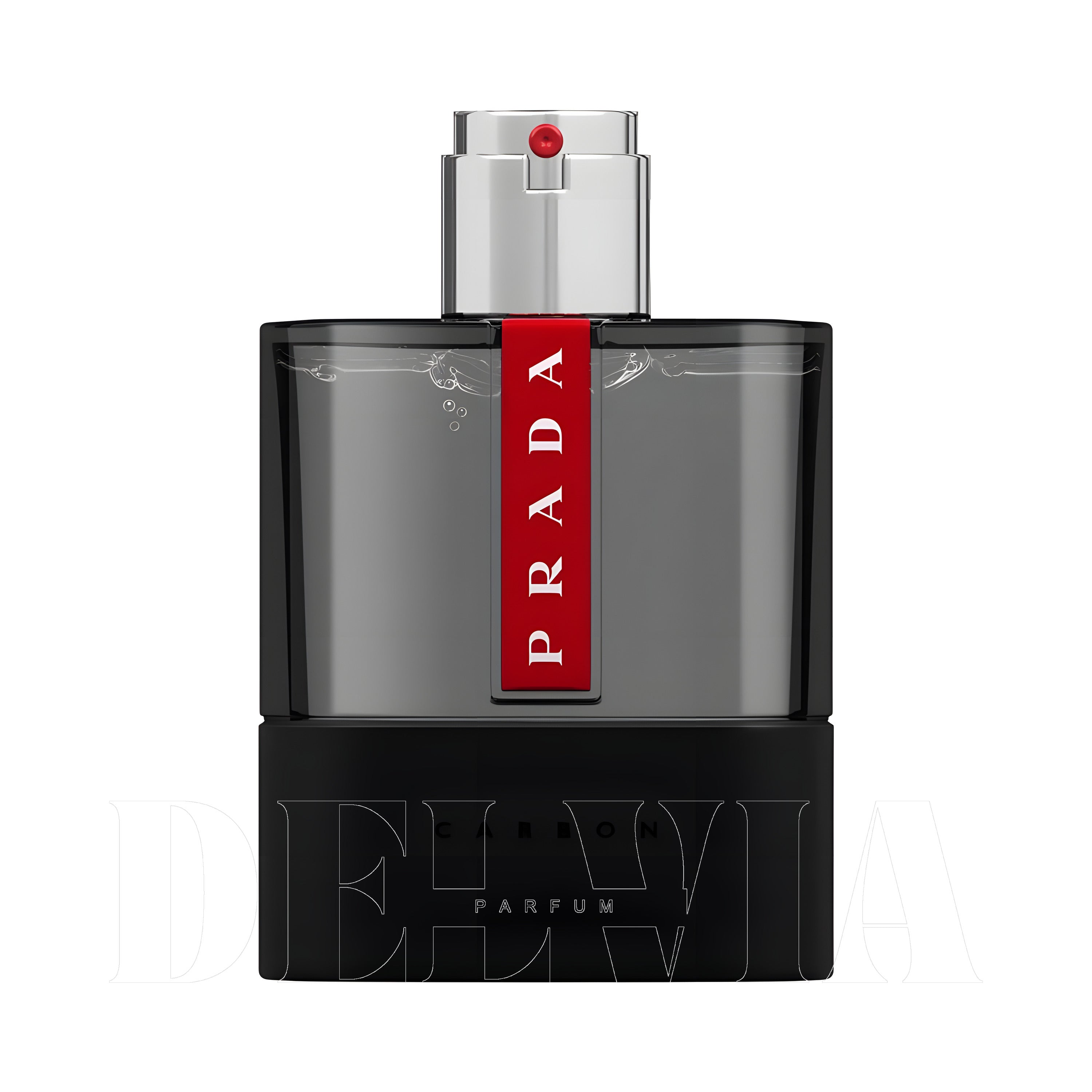 Prada Luna Rossa Carbon 8 ml dekant parfüm — şişe görseli