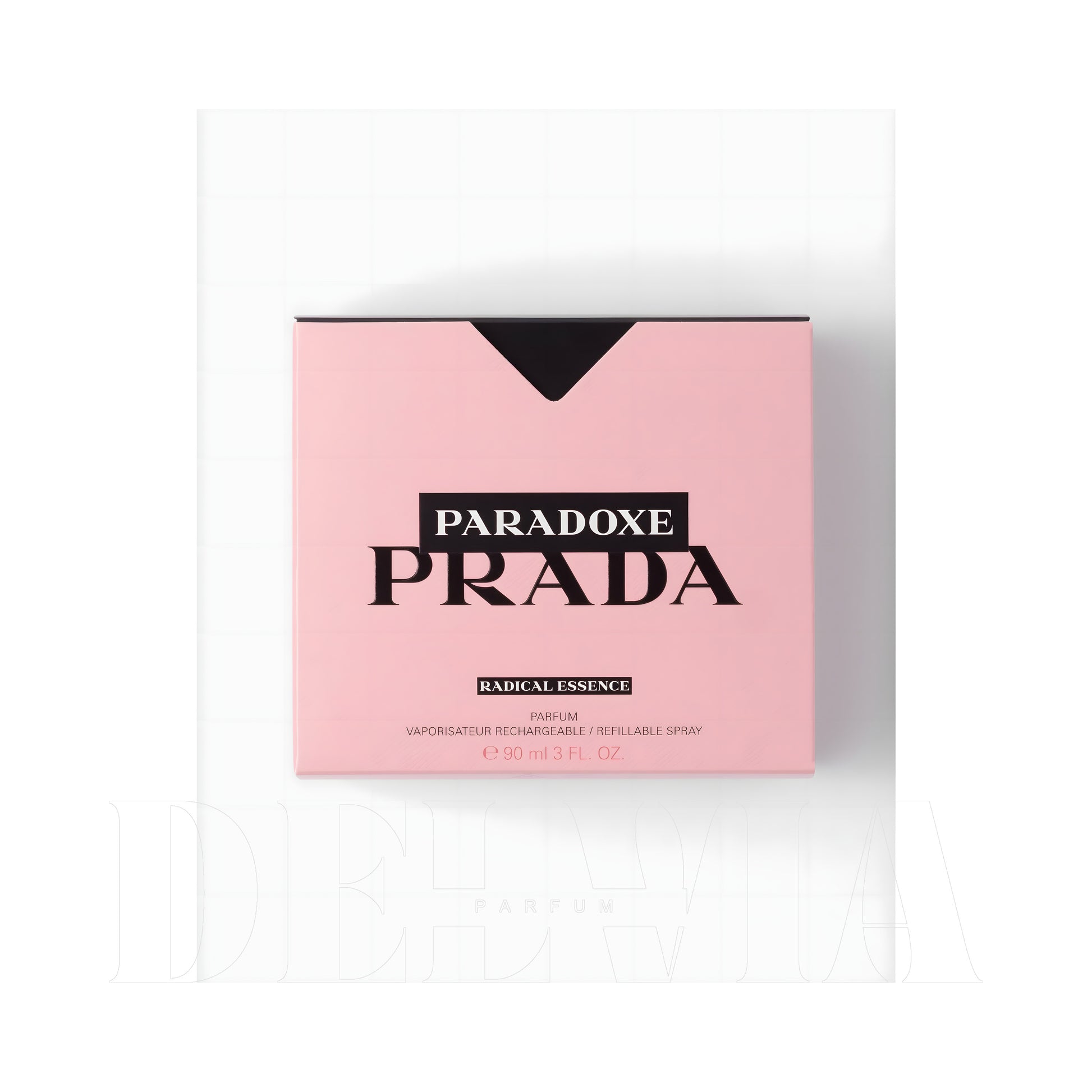 Prada Paradoxe Radical Essence Parfum Araba Kokusu — kutu ve şişe görseli