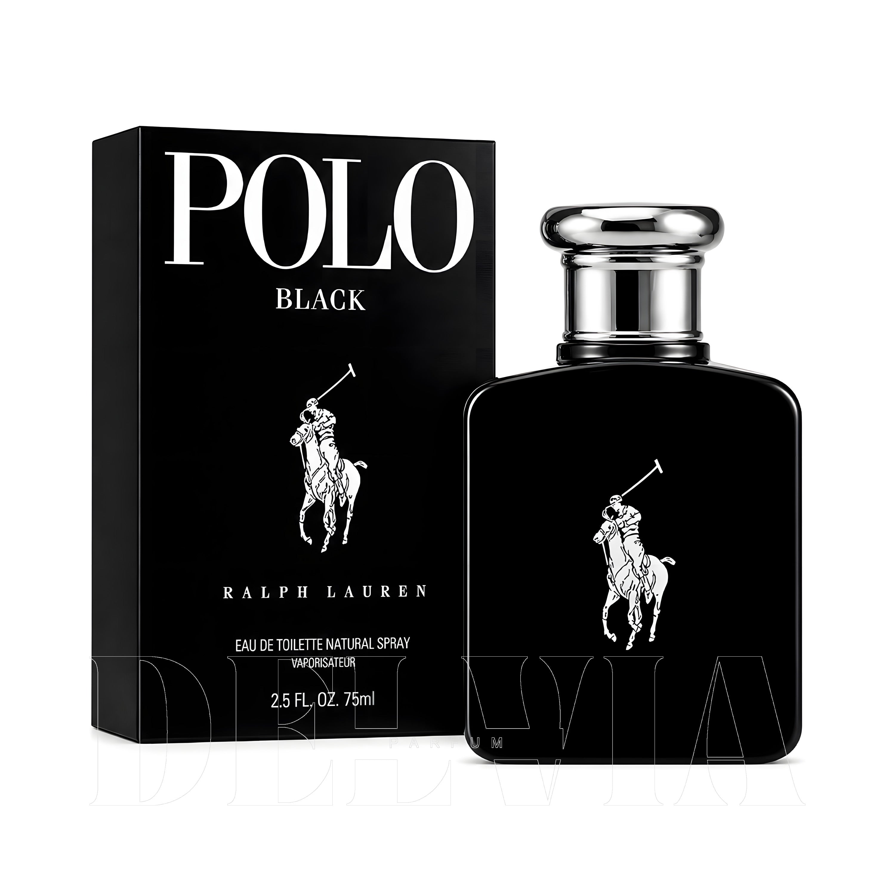Ralph Lauren Polo Black 1 ml dekant parfüm — şişe görseli