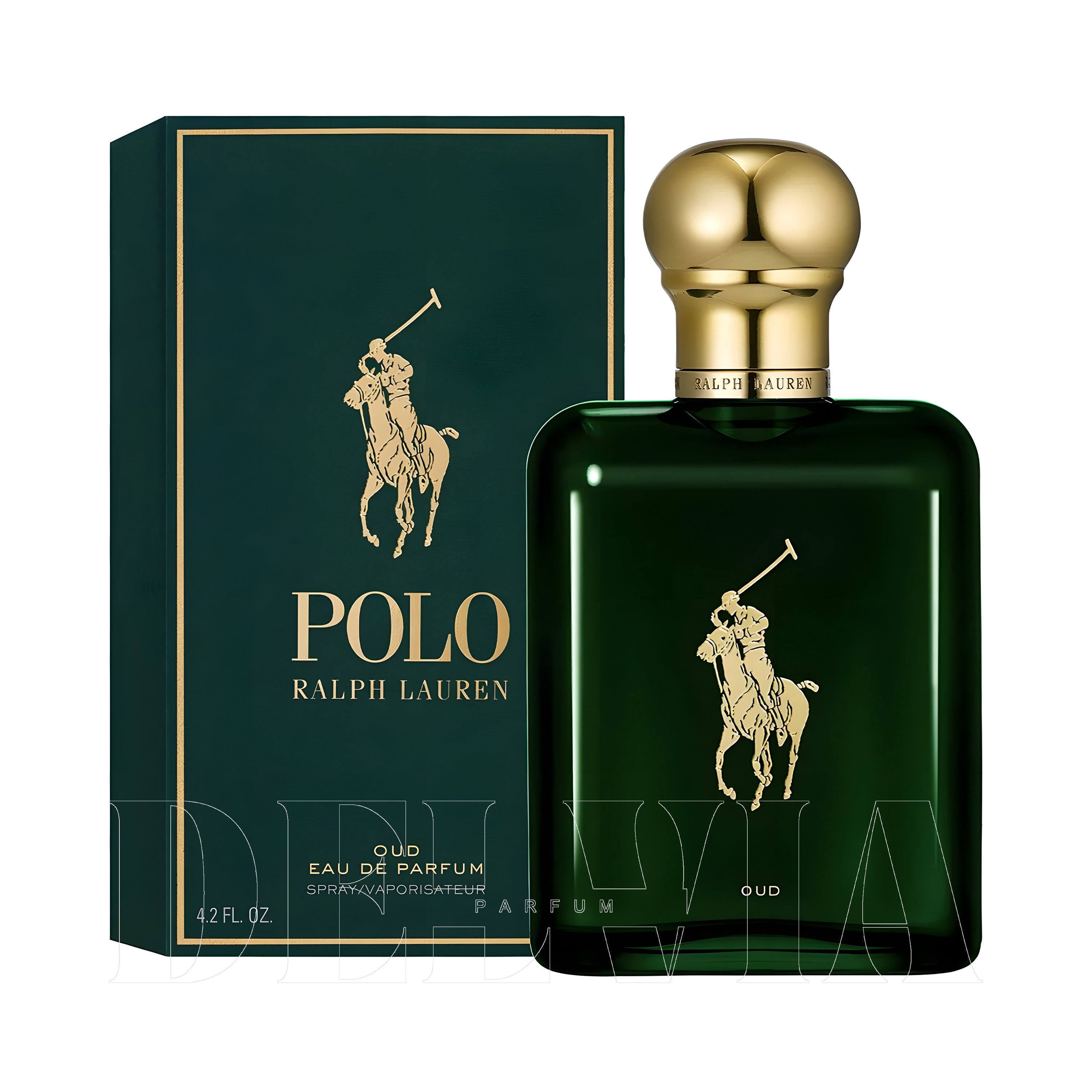 Ralph Lauren Polo Oud 20 Ml dekant parfüm Parfum — kutu ve şişe görseli