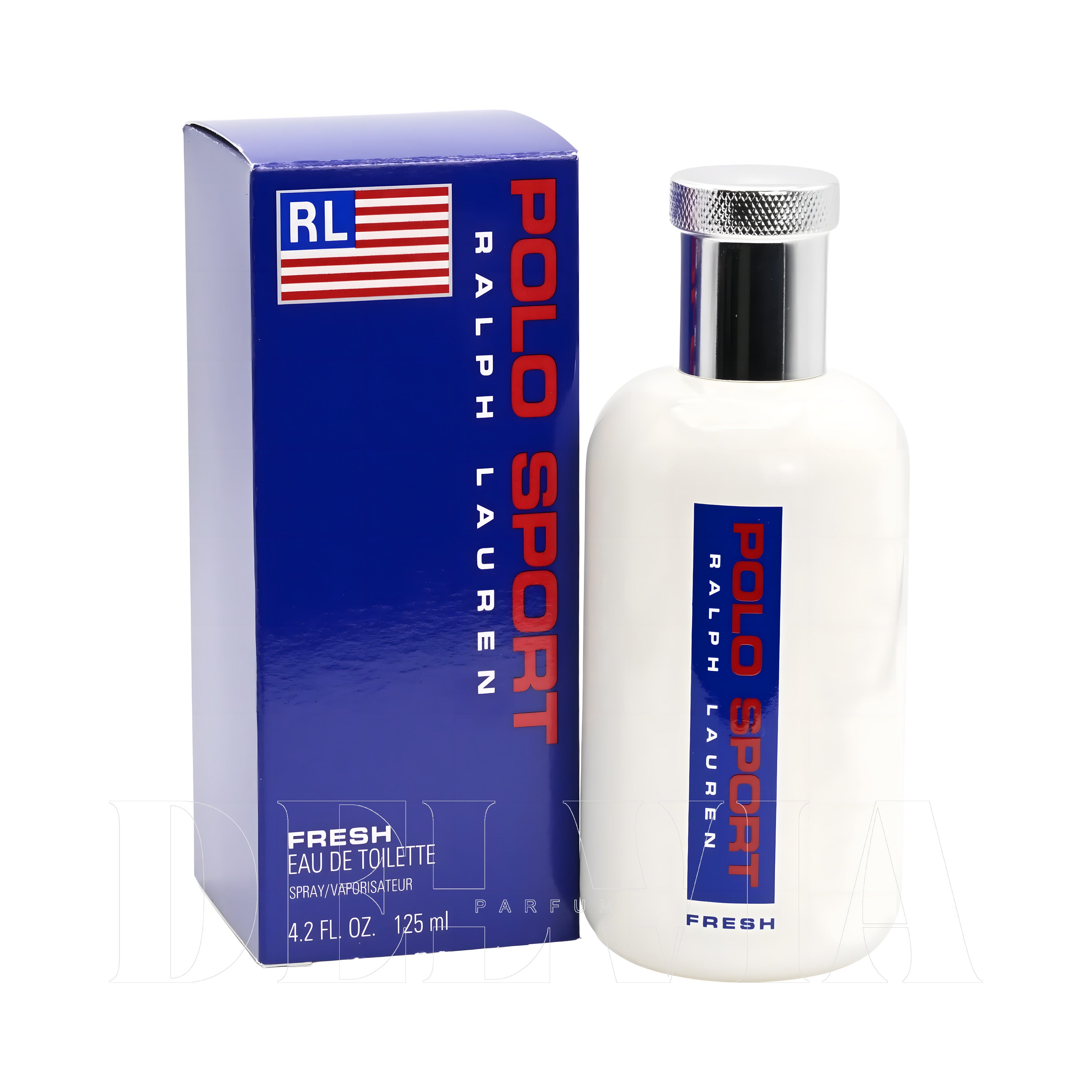 Ralph Lauren Polo Sport Fresh Katı Parfum — kutu ve şişe görseli