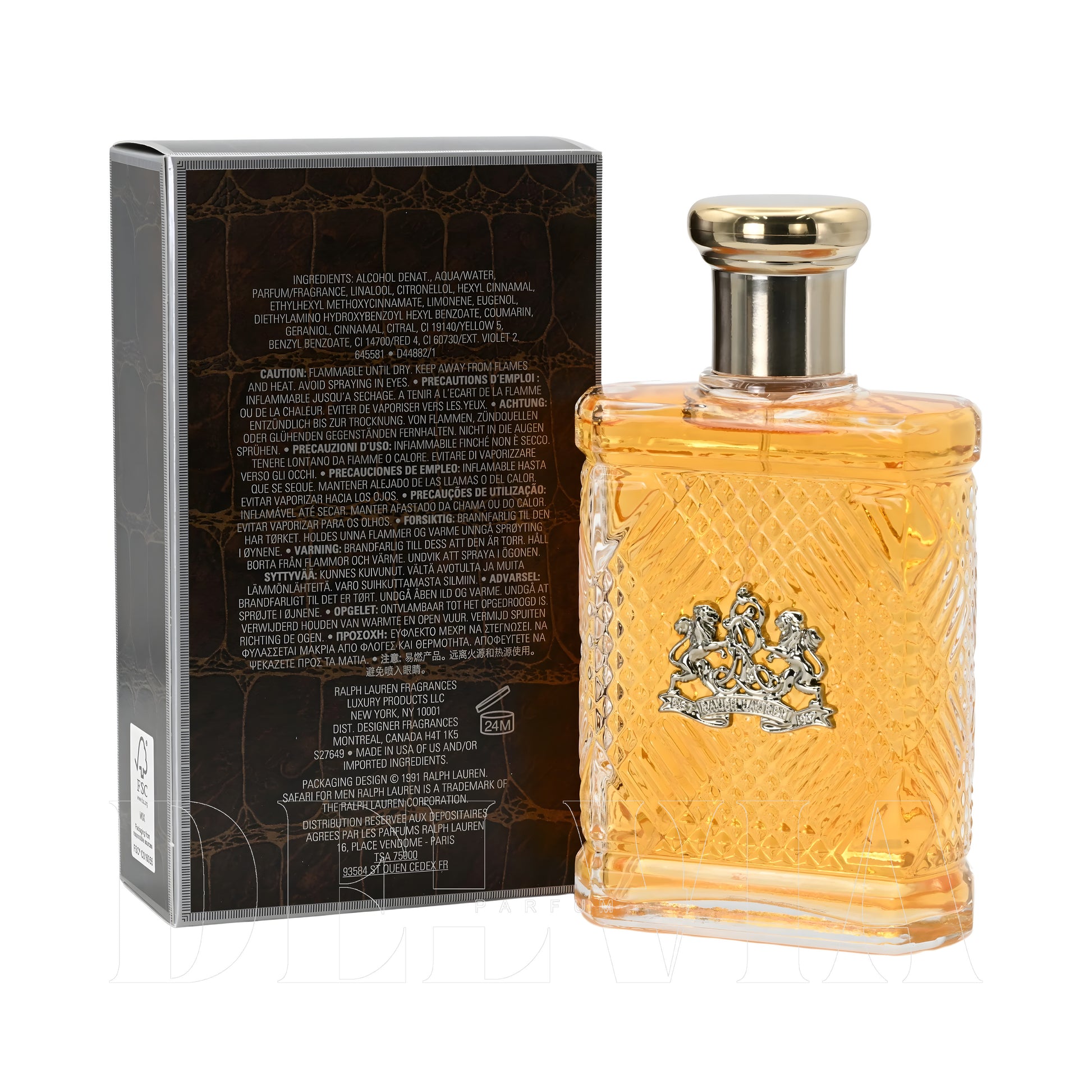 Ralph Lauren Safari 30 ml dekant parfüm — kutu ve şişe görseli