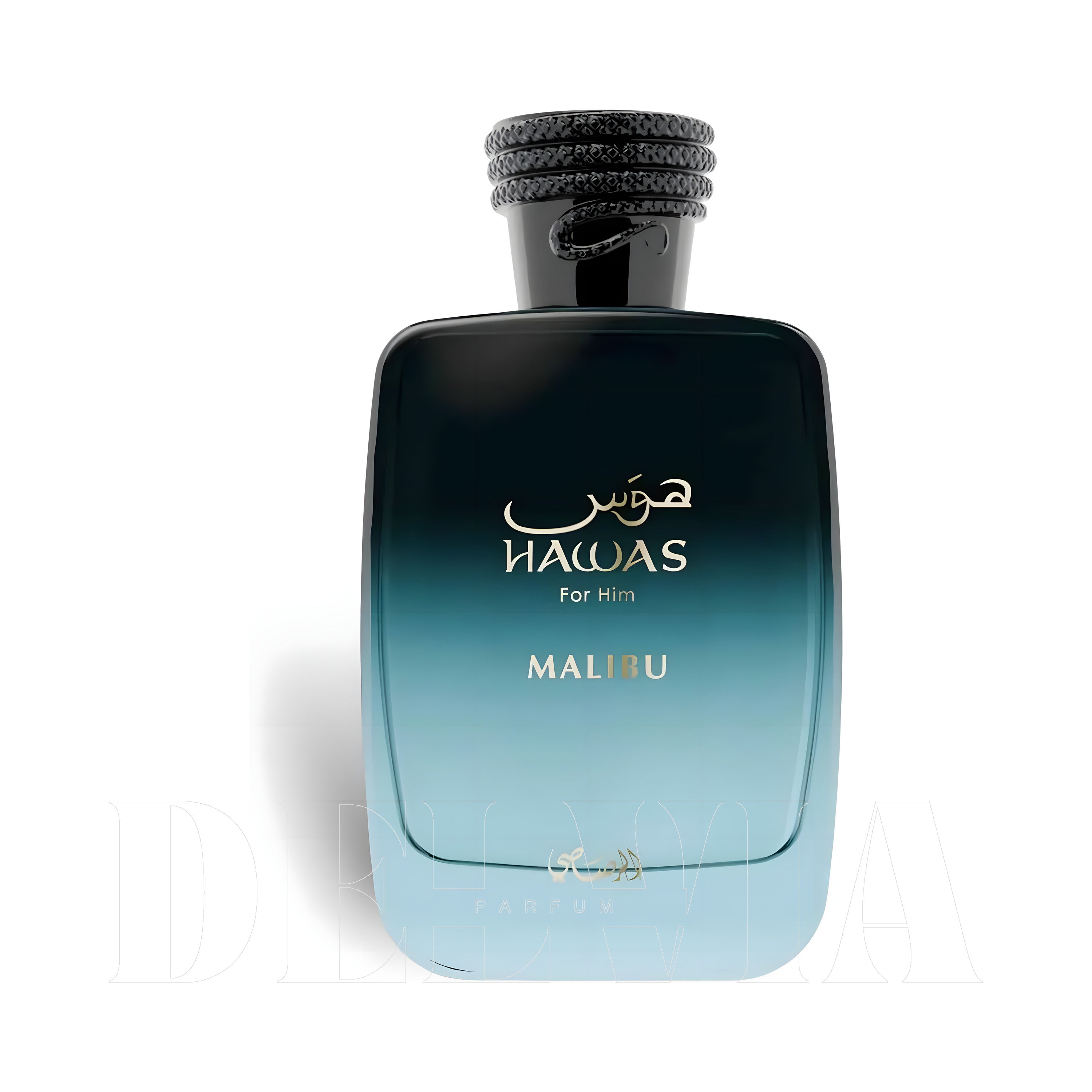Rasasi Hawas Malibu 20 ml dekant parfüm — şişe görseli