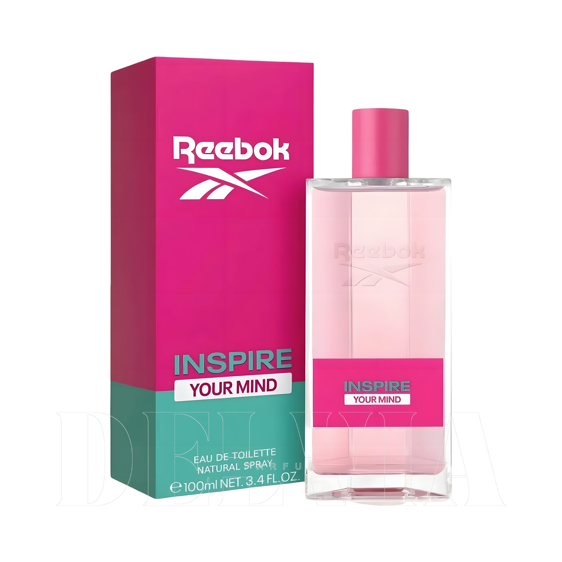 Reebok Inspire Your Mind 2 ml dekant parfüm — kutu ve şişe görseli