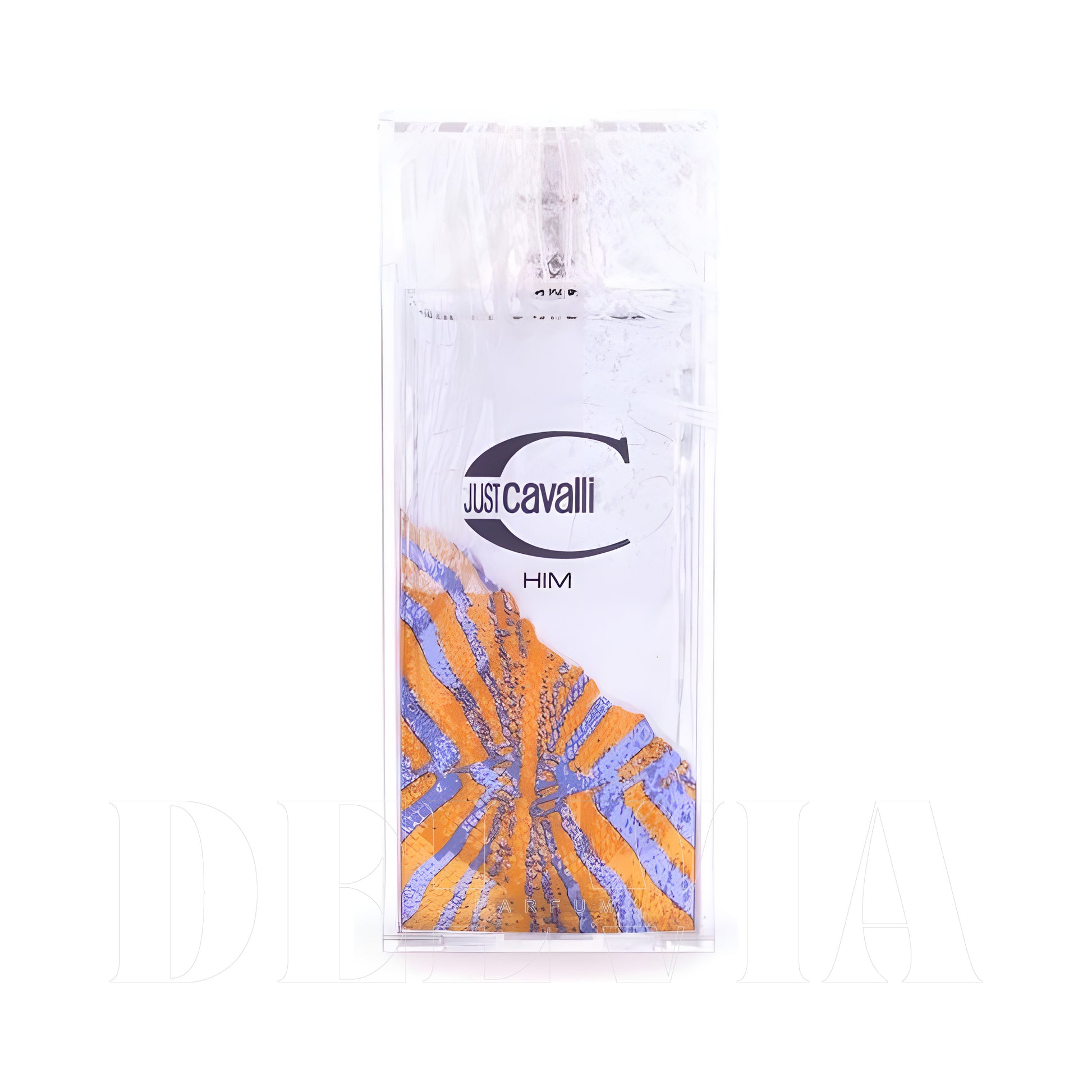 Roberto Cavalli Just Cavalli 10 ml dekant parfüm — kutu ve şişe görseli