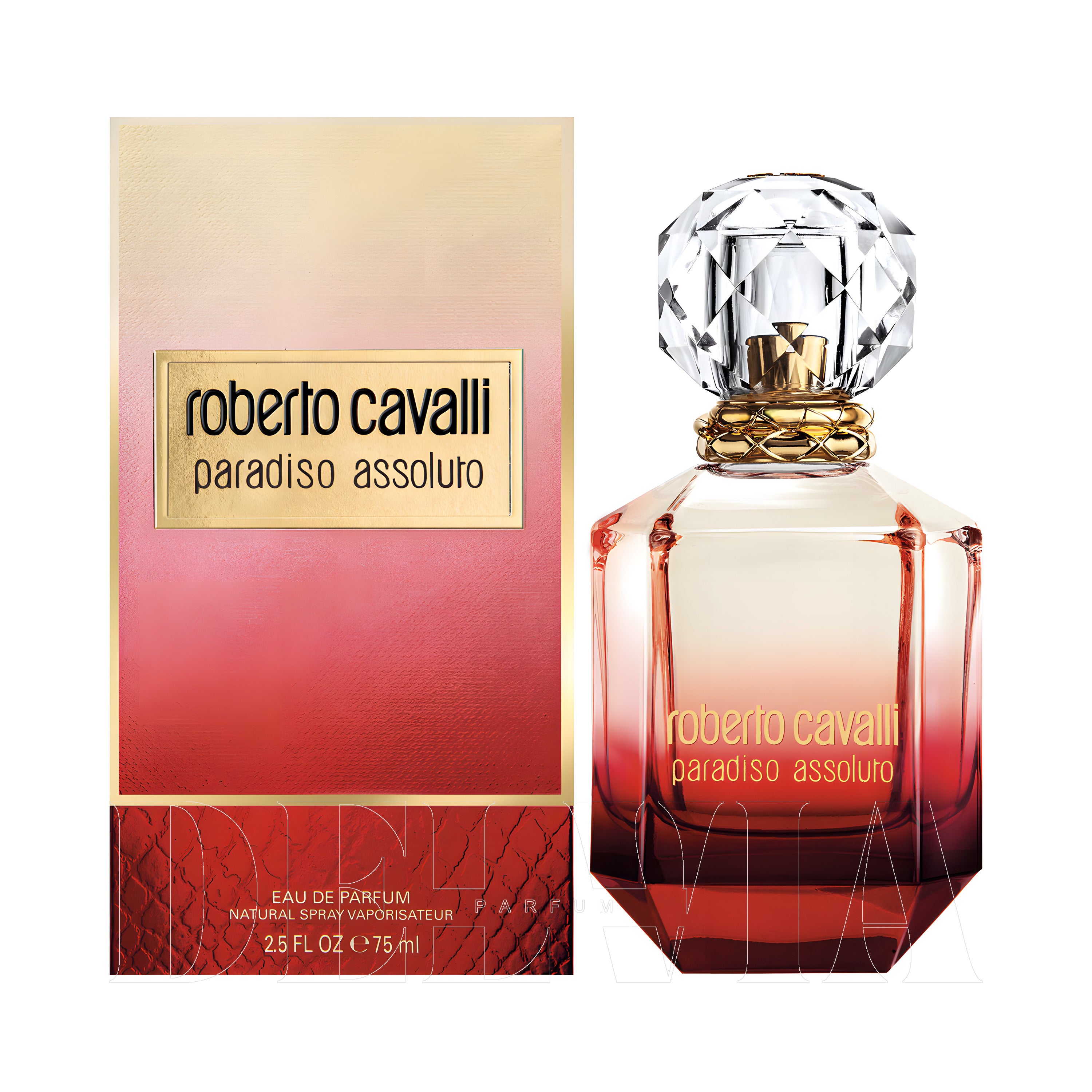 Roberto Cavalli Paradiso Assoluto 15 ml dekant parfüm — şişe görseli