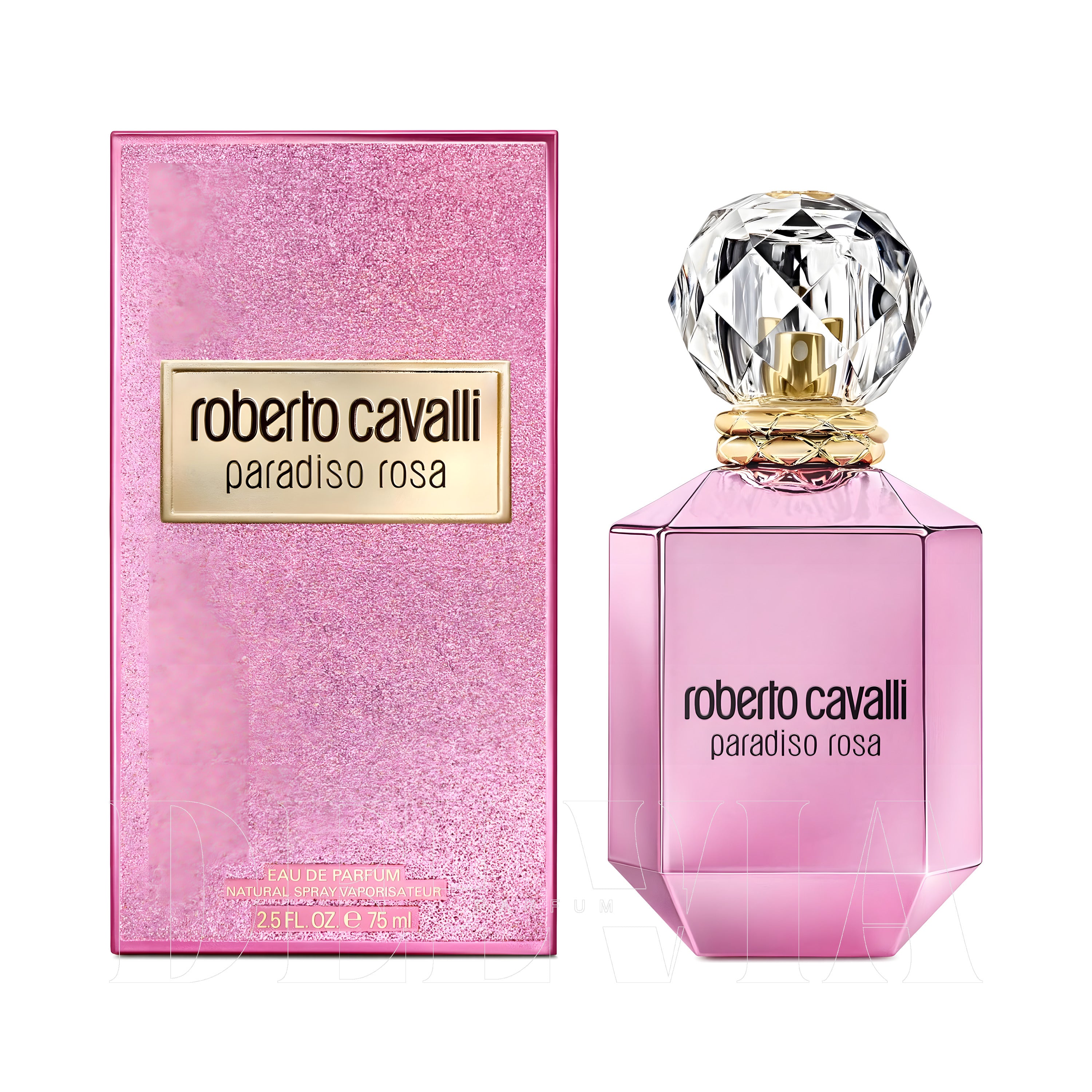 Roberto Cavalli Paradiso Rosa 3 Ml dekant parfüm 3 ml — kutu ve şişe görseli