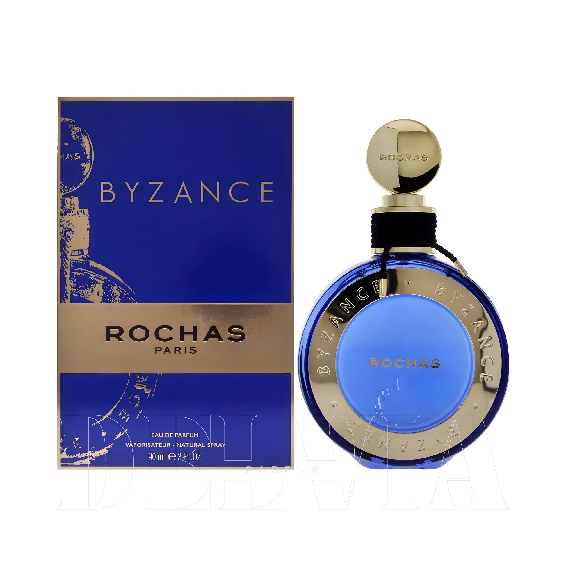 Rochas Byzance Edp 10 ml dekant parfüm — kutu ve şişe görseli