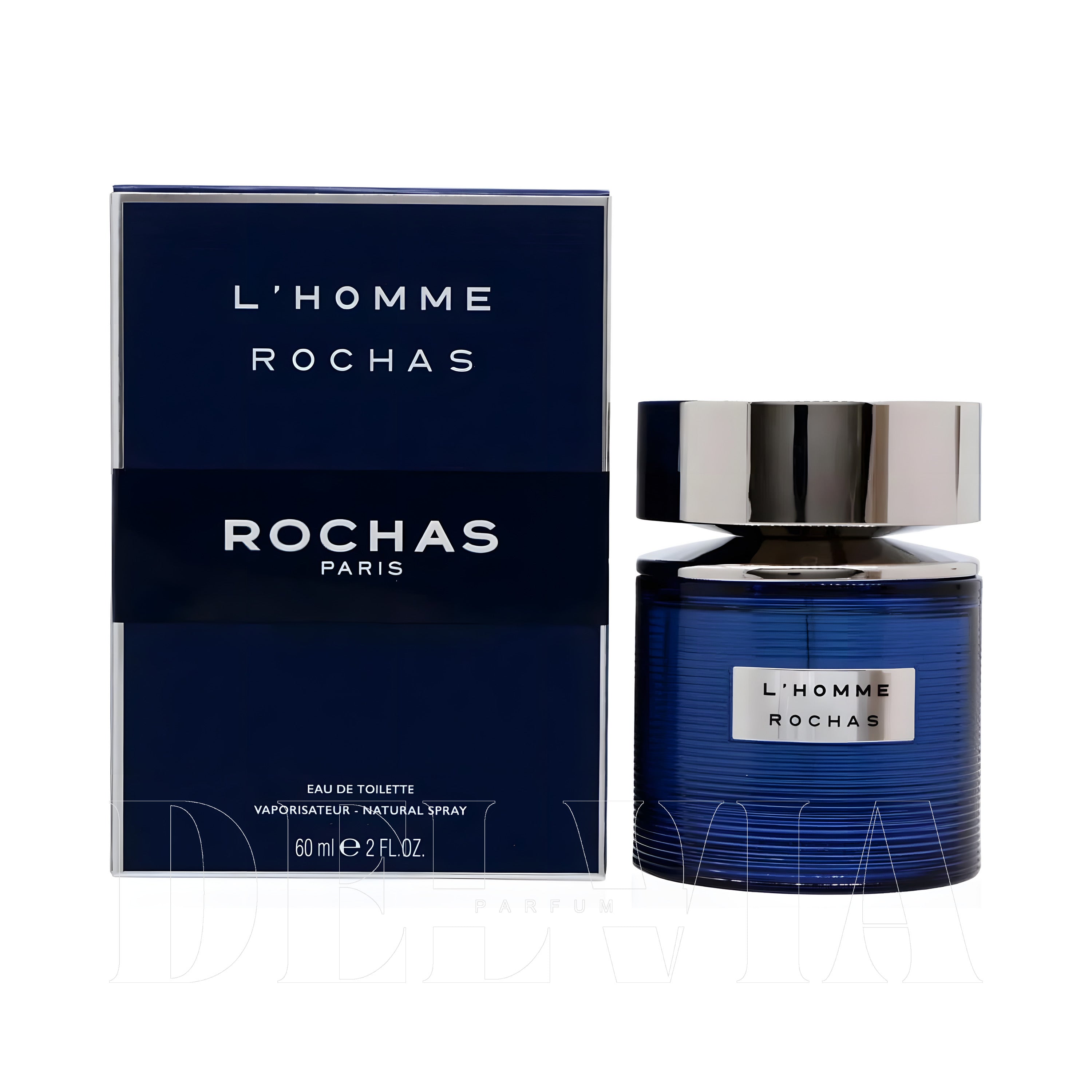 Rochas L Homme Rochas 20 ml dekant parfüm — kutu ve şişe görseli