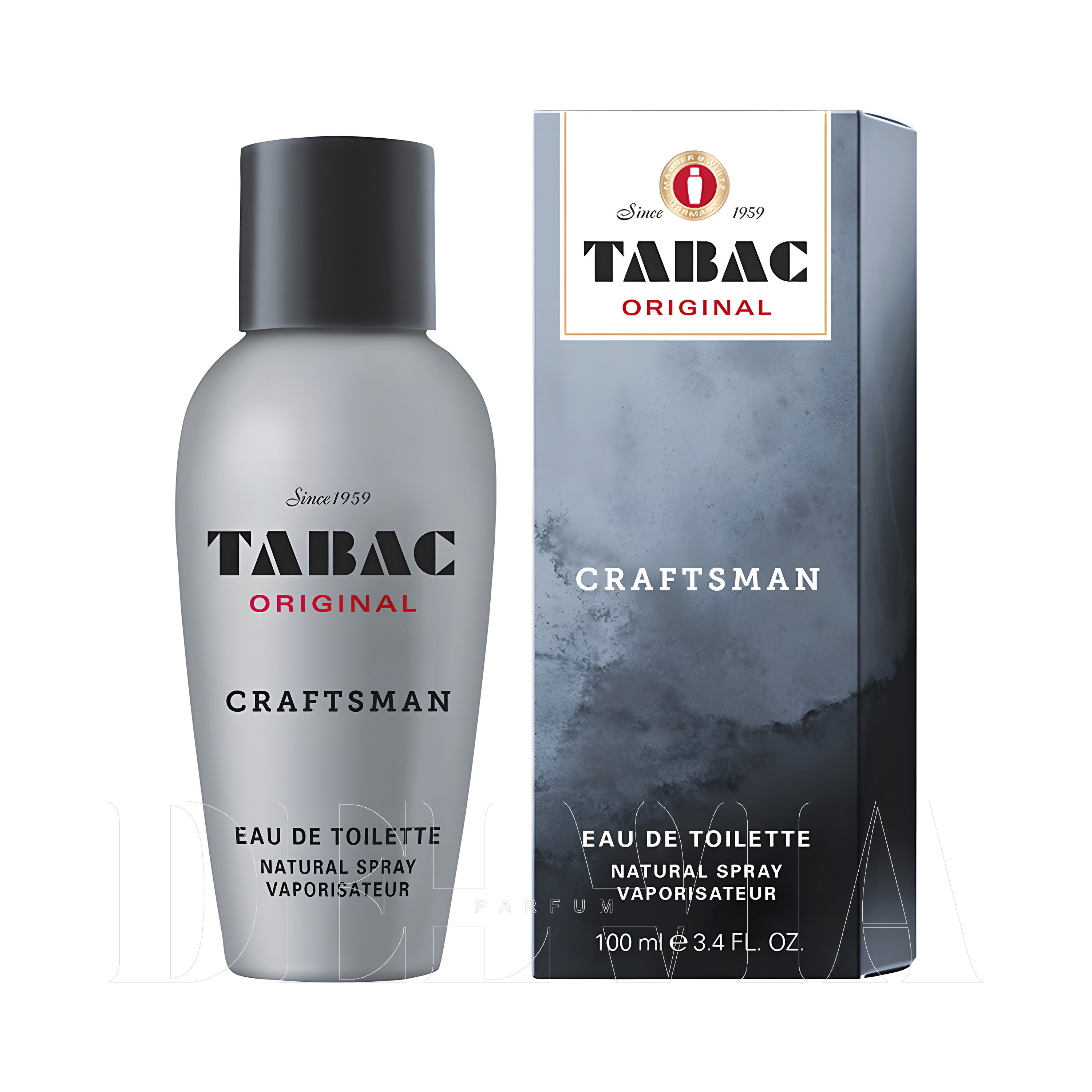 Tabac Craftsman 30 ml dekant parfüm — kutu ve şişe görseli