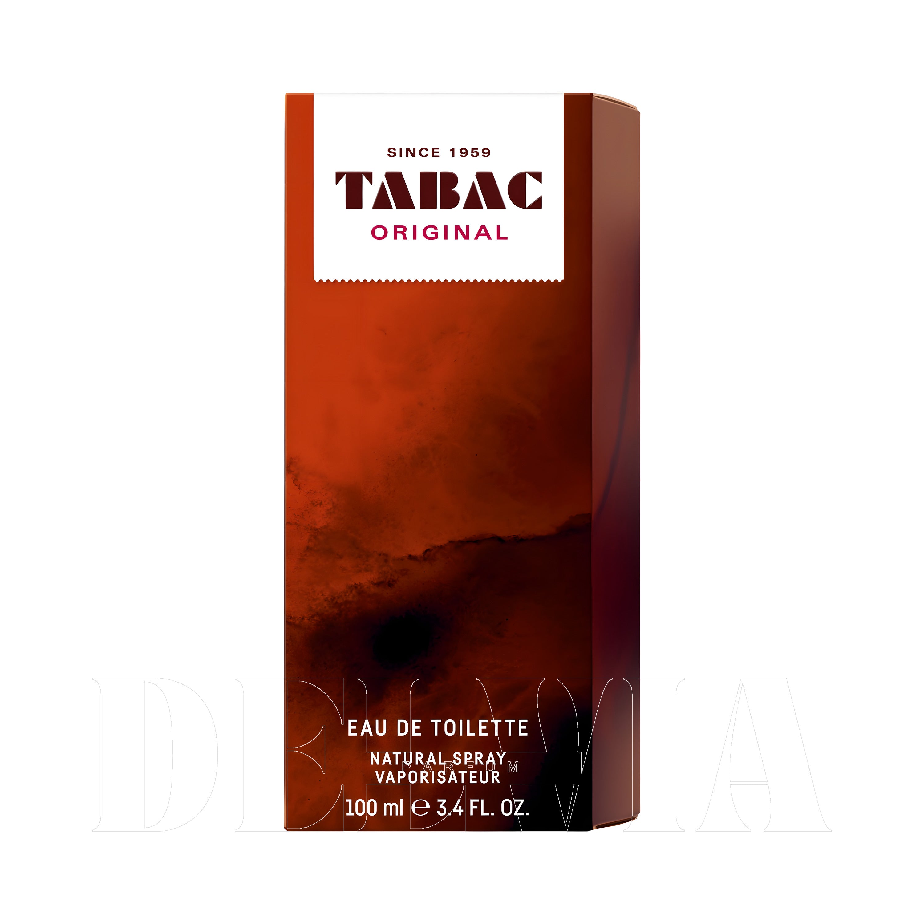 Tabac Original 2 ml dekant parfüm — kutu ve şişe görseli