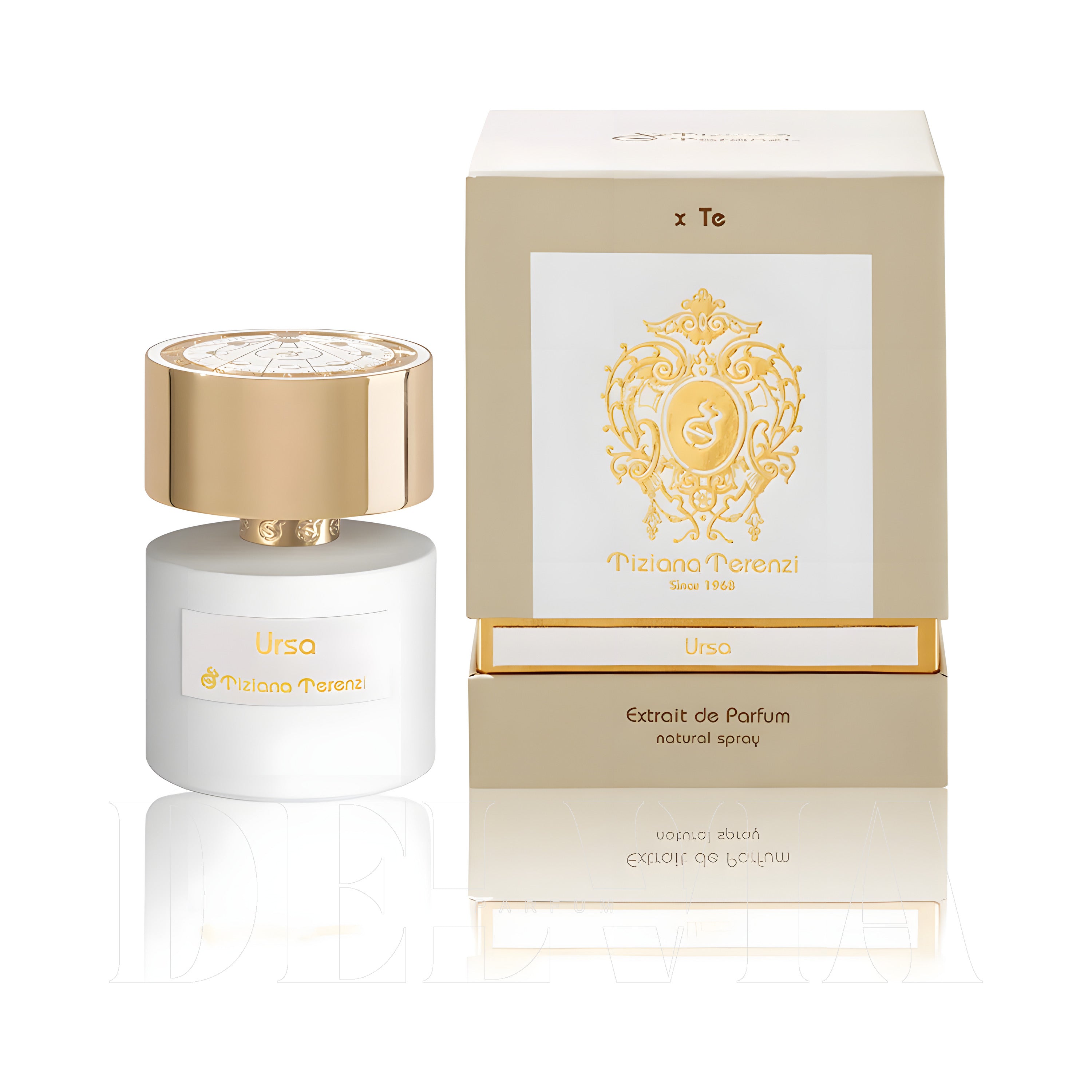 Tiziana Terenzi Ursa Extrait De Parfum 5 ml dekant parfüm — kutu ve şişe görseli