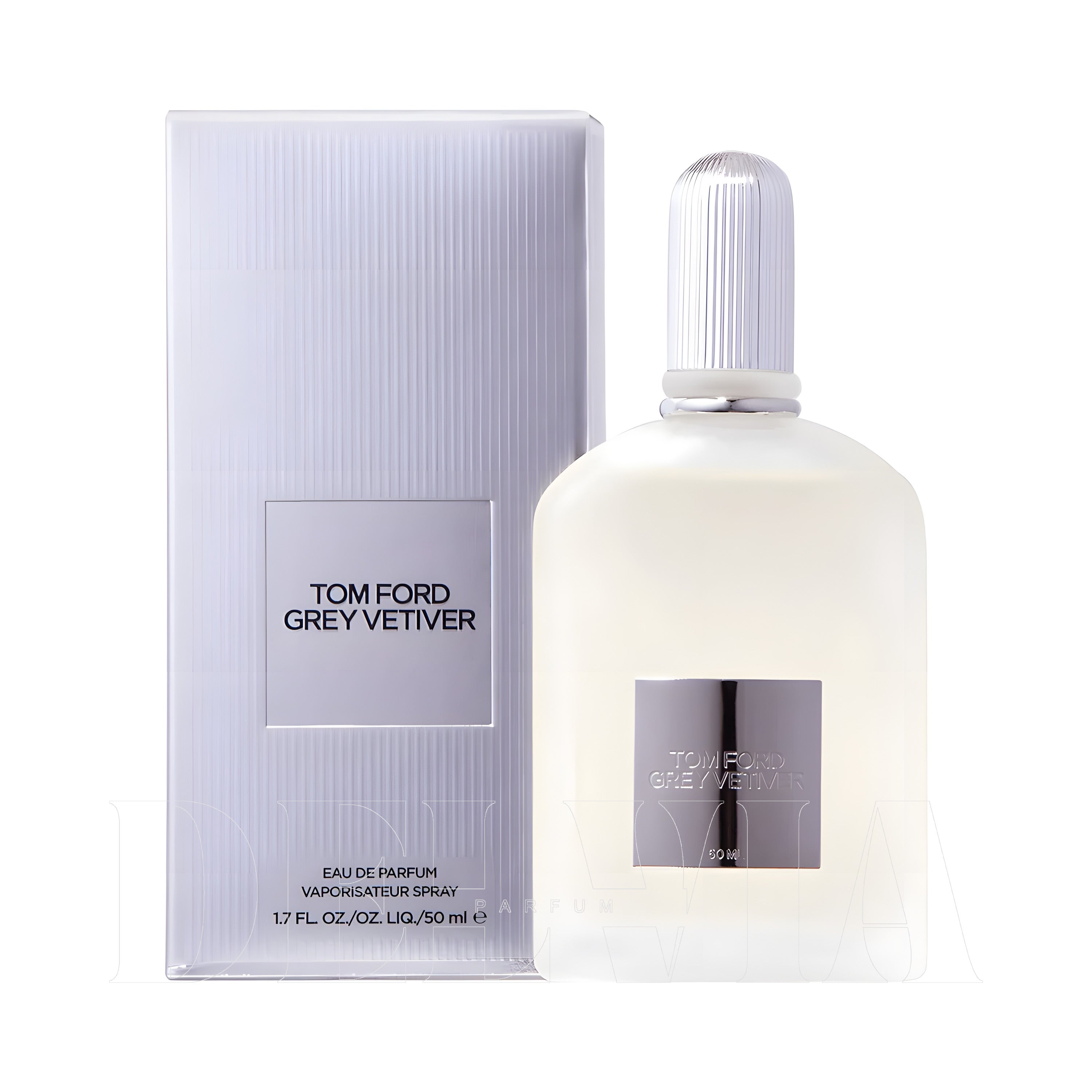 Tom Ford Grey Vetiver 15 Ml dekant parfüm Parfum — kutu ve şişe görseli