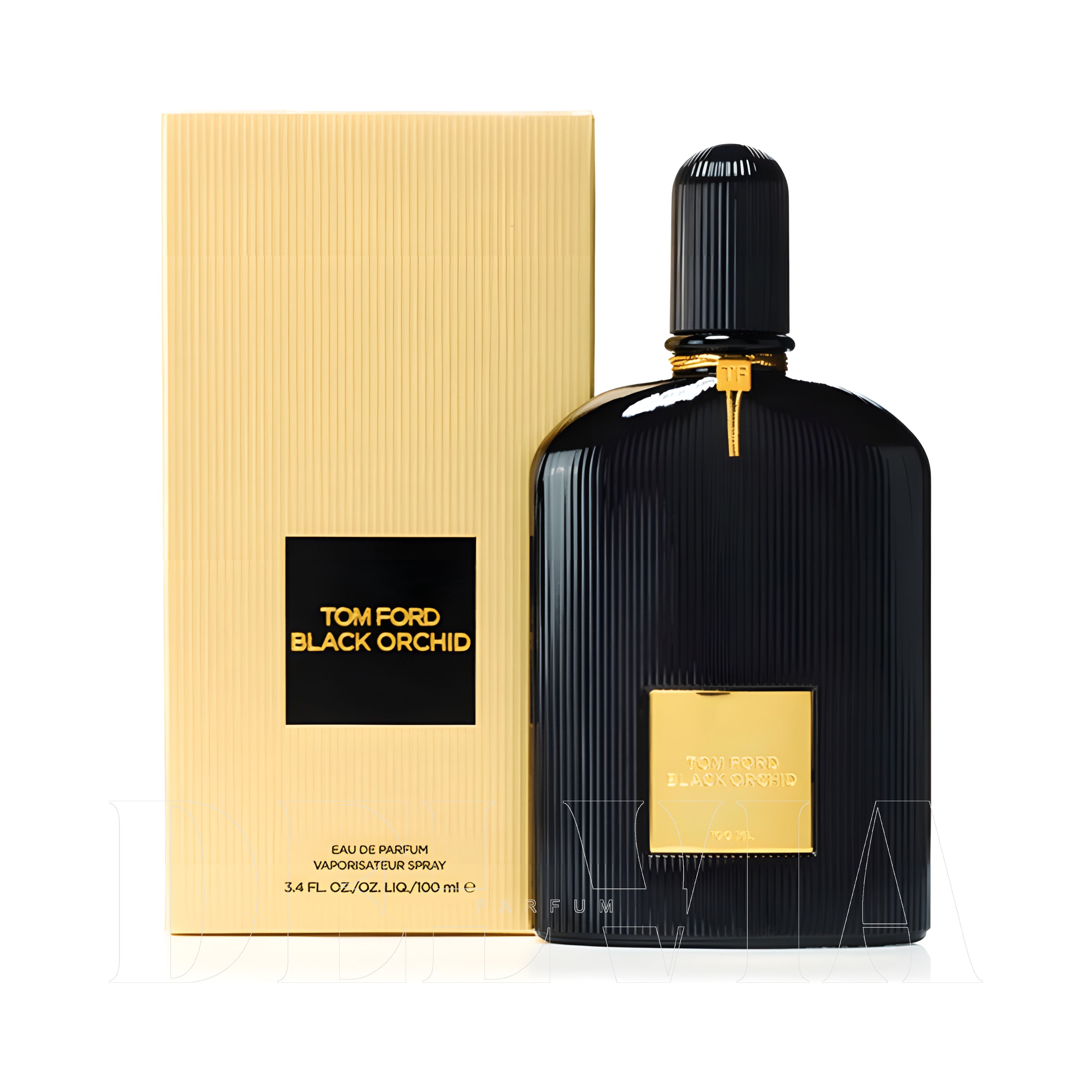 Tom Ford New Black Orchid Parfum 10 ml dekant parfüm — kutu ve şişe görseli