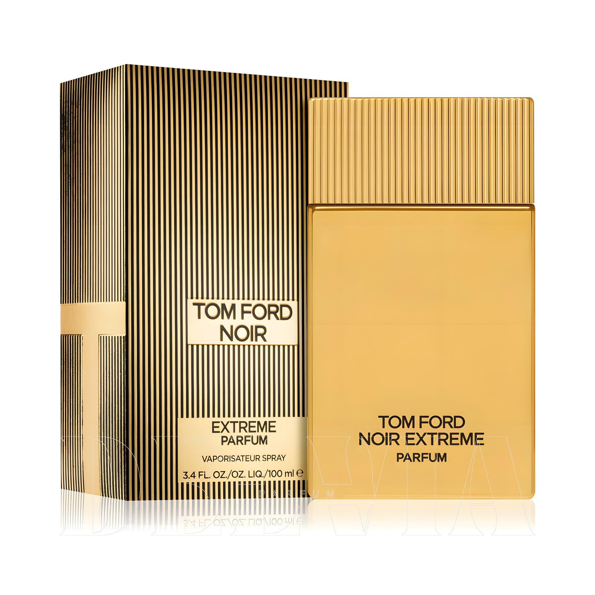 Tom Ford Noir Extreme Perfume 3 ml dekant parfüm — kutu ve şişe görseli