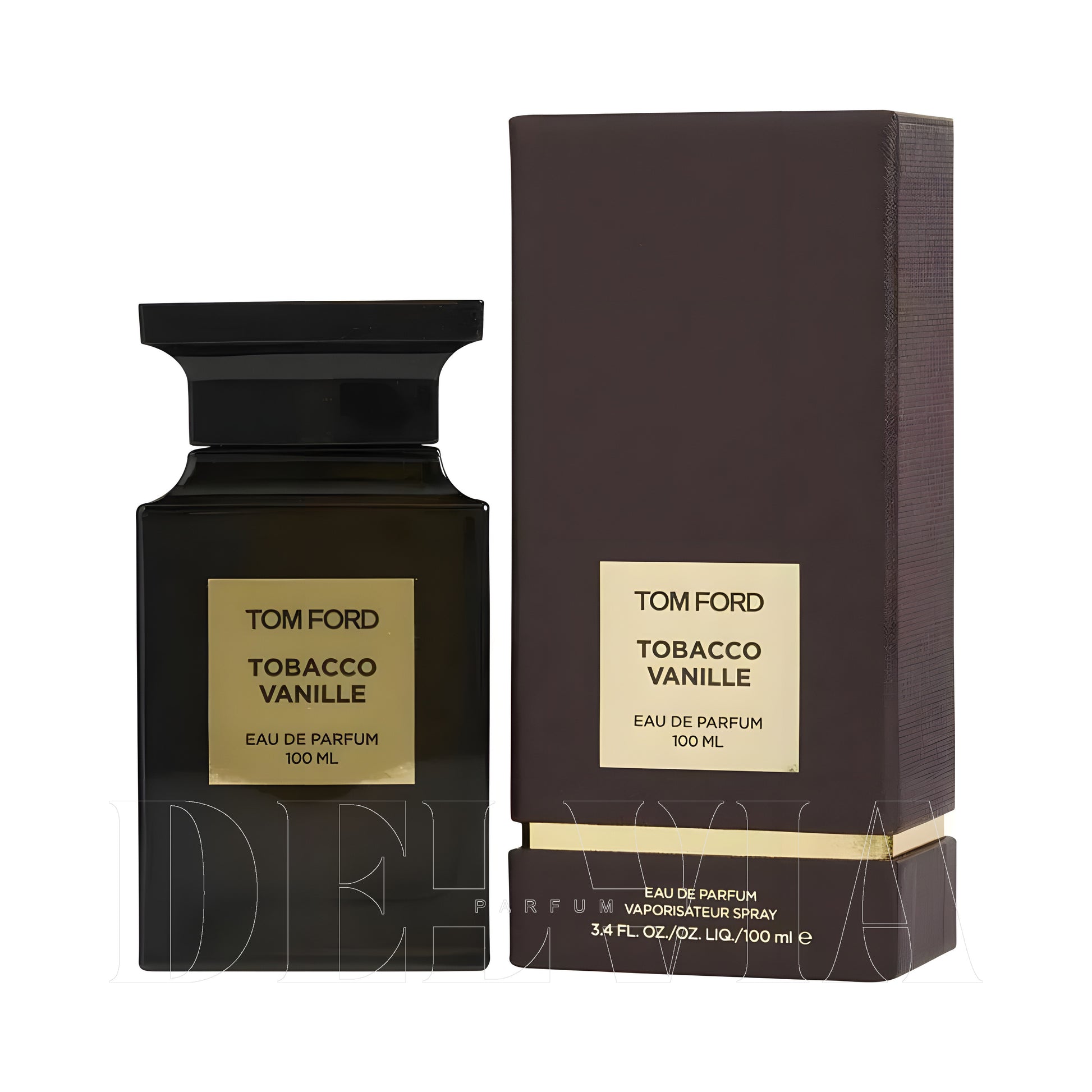 Tom Ford Tobacco Vanille 30 ml dekant parfüm — kutu ve şişe görseli