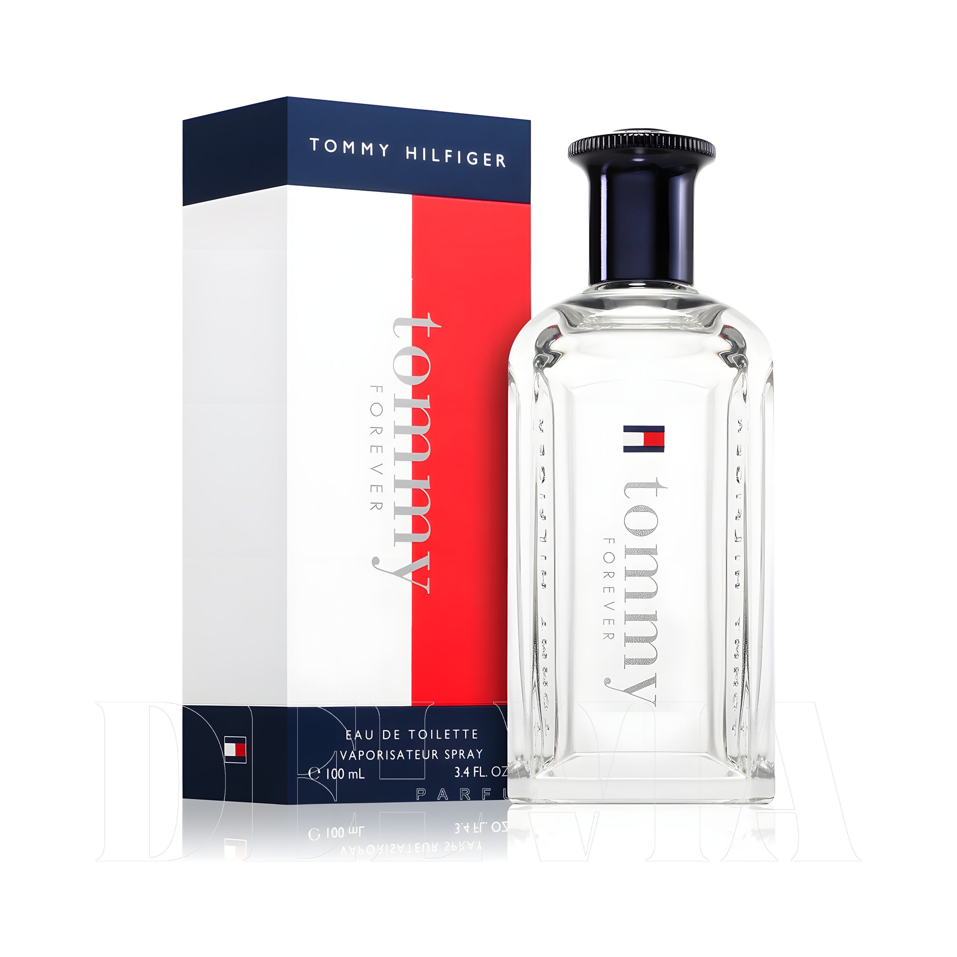 Tommy Hilfiger Tommy Forever 10 ml dekant parfüm — kutu ve şişe görseli