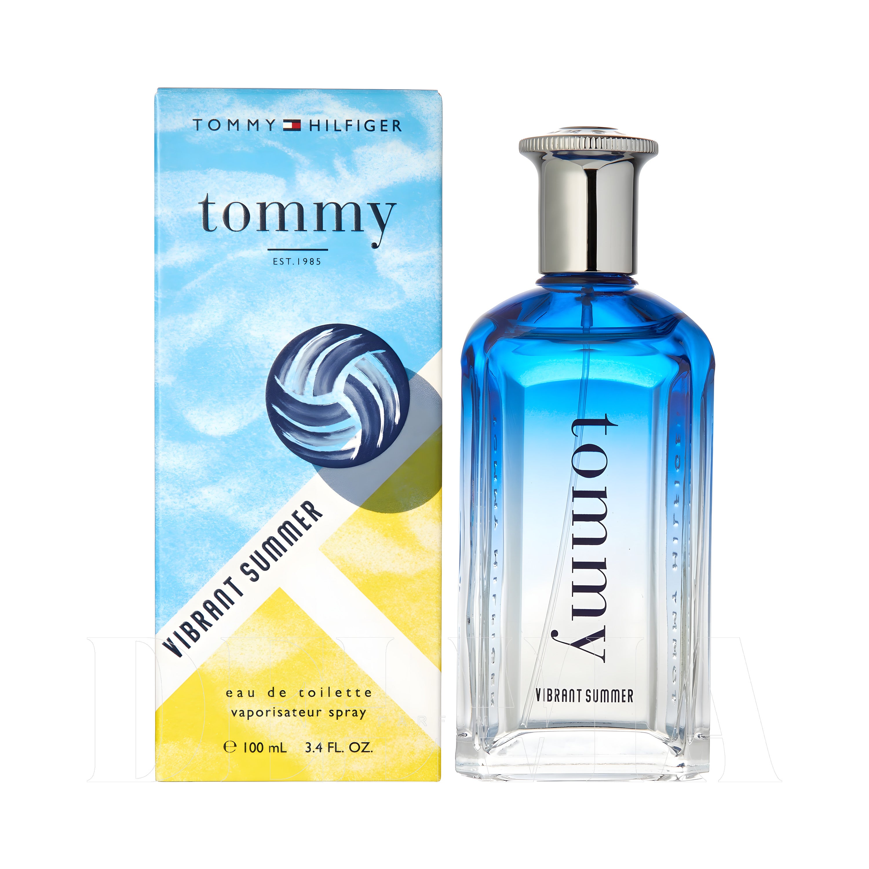 Tommy Hilfiger Vibrant Summer 3 ml dekant parfüm — kutu ve şişe görseli