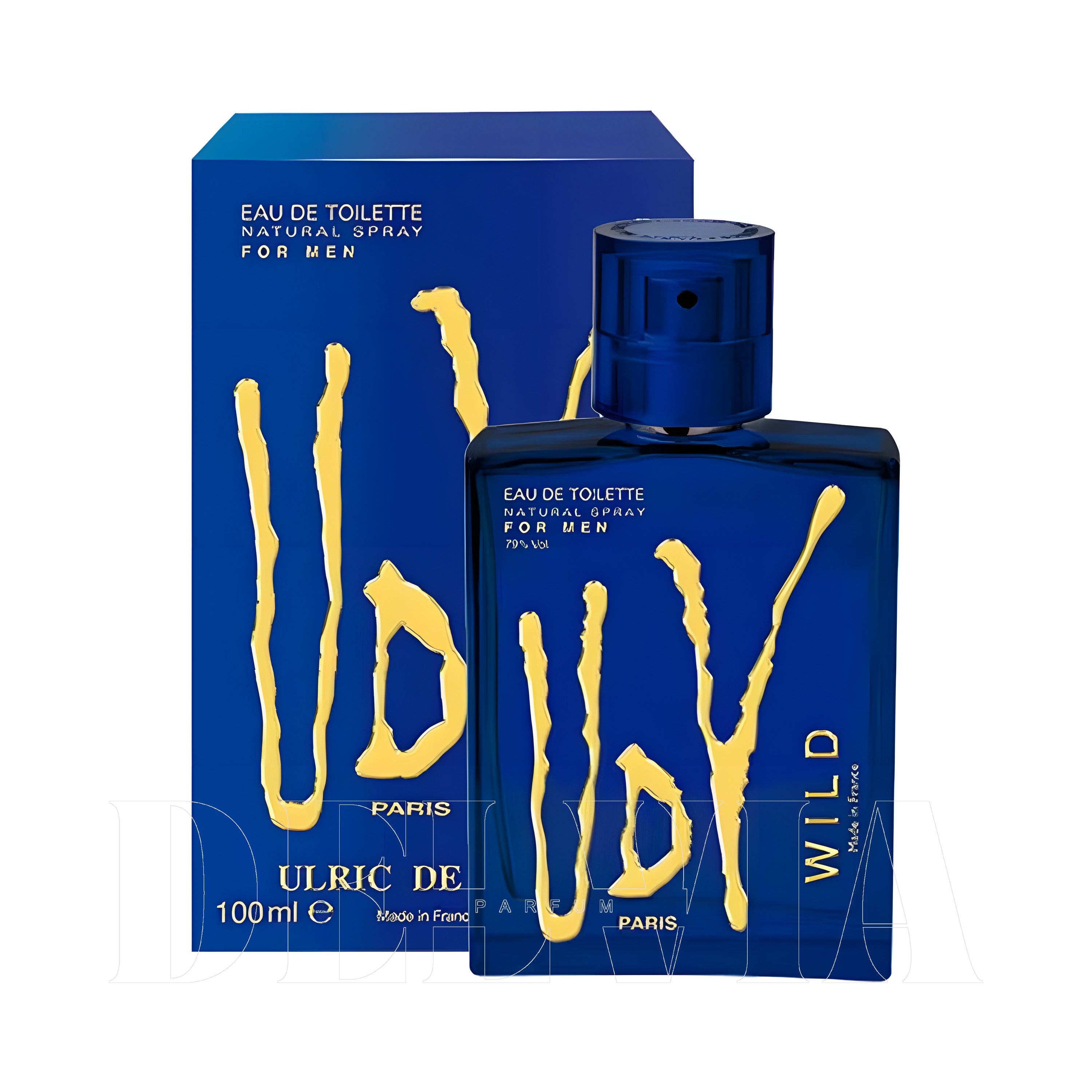 Ulric De Varens Wild 3 Ml dekant parfüm Parfum — kutu ve şişe görseli