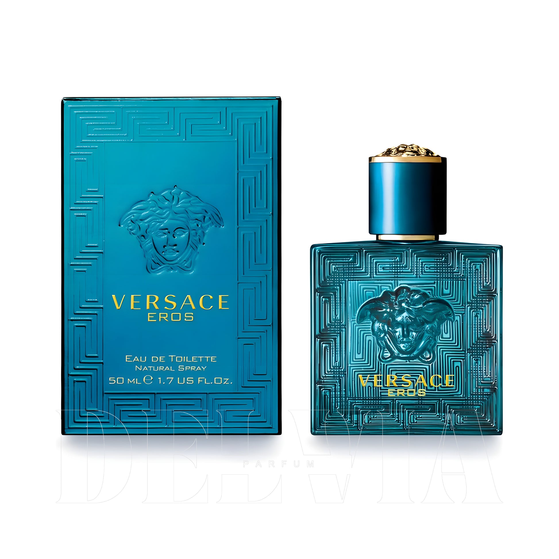 Versace Eros Oda Kokusu — kutu ve şişe görseli