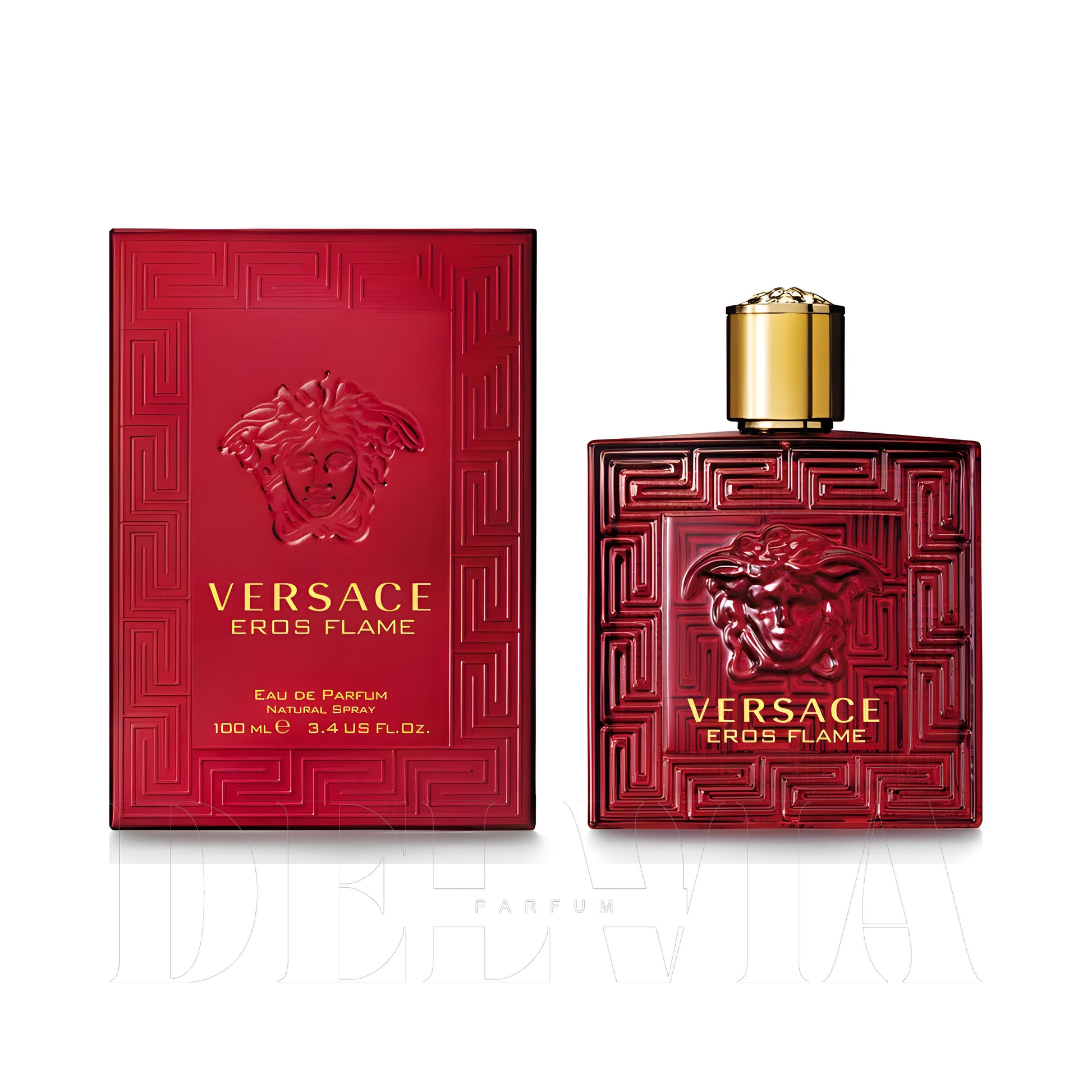 Versace Eros Flame Oda Kokusu — kutu ve şişe görseli