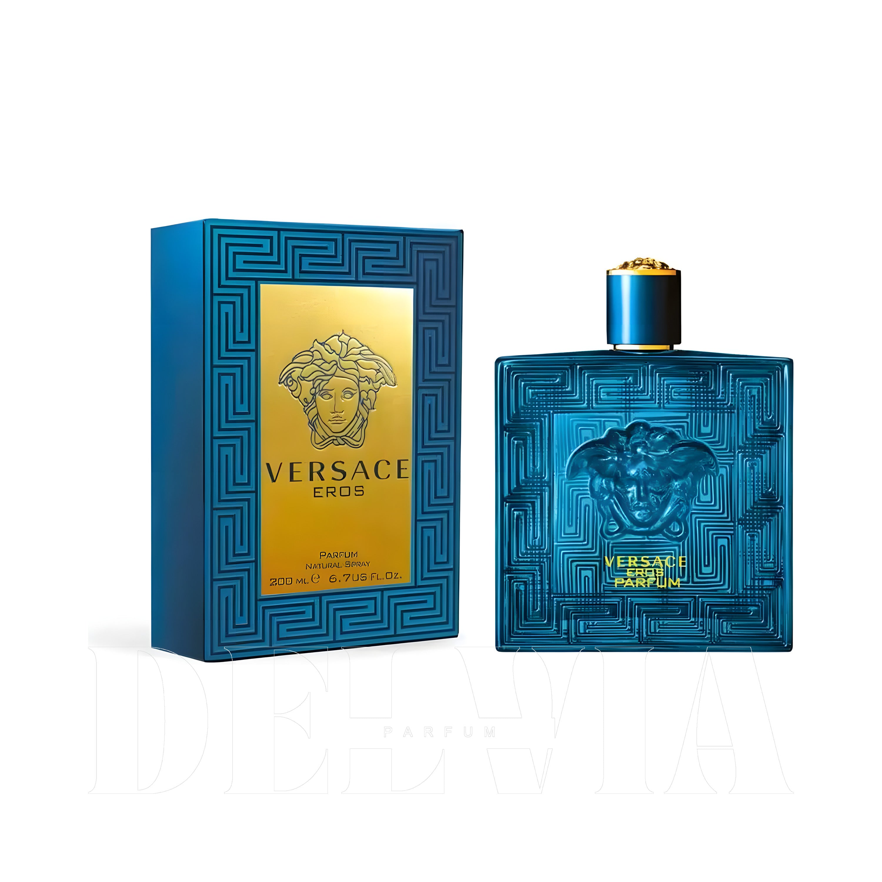 Versace Eros Perfume 5 ml dekant parfüm — kutu ve şişe görseli