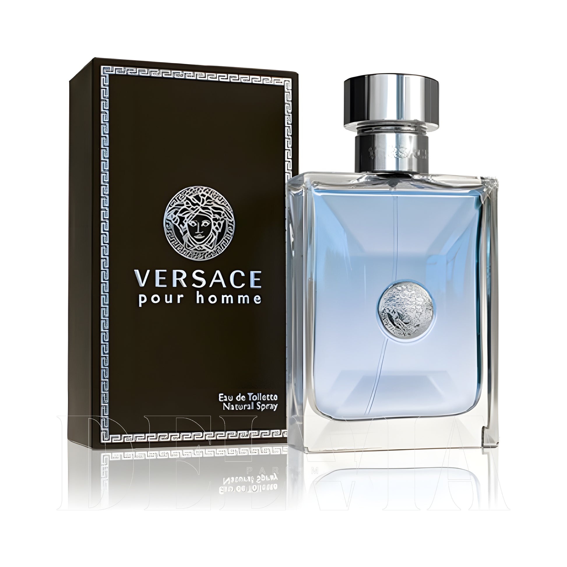 Versace Pour Homme Araba Kokusu — kutu ve şişe görseli