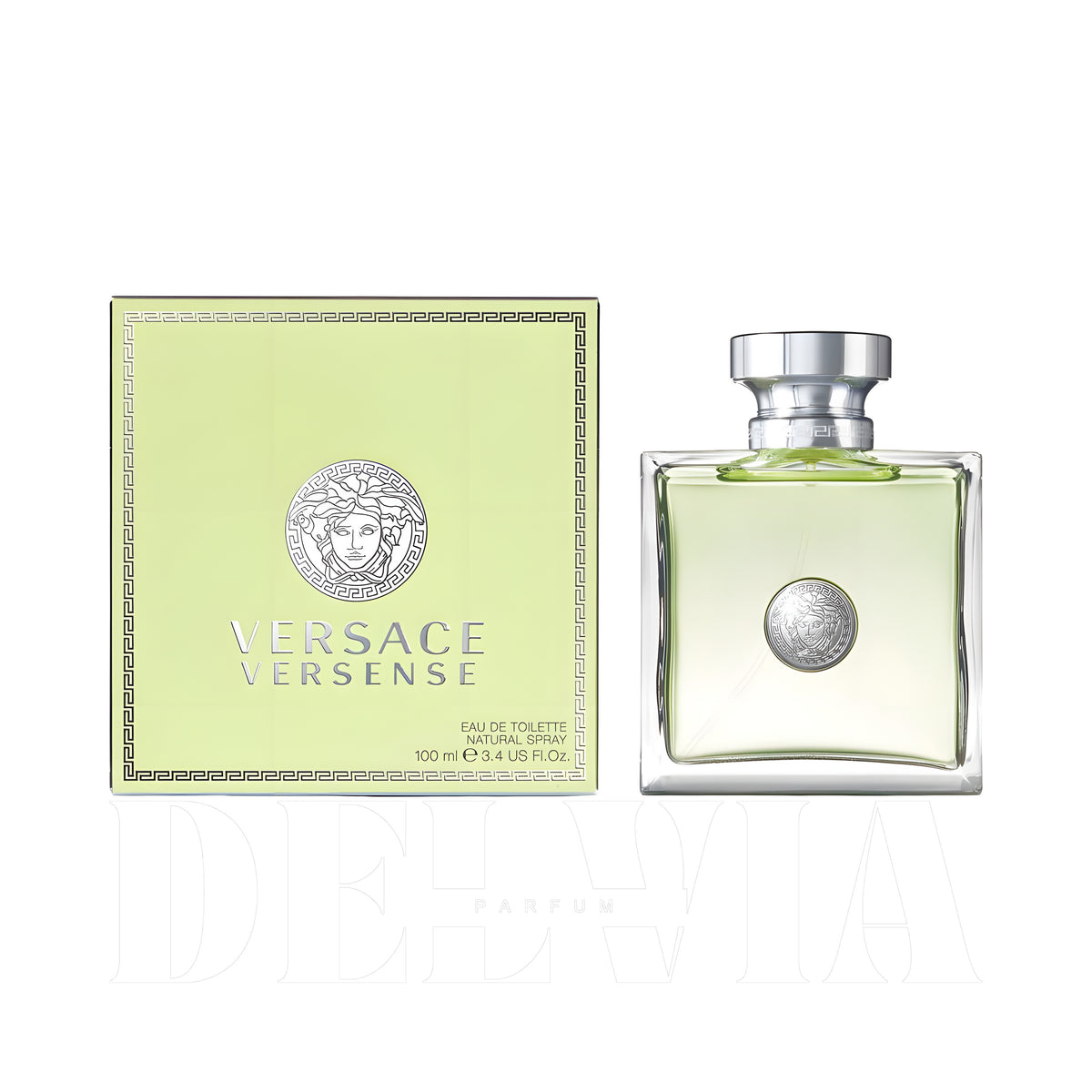 Versace Versense 2 ml dekant parfüm — kutu ve şişe görseli