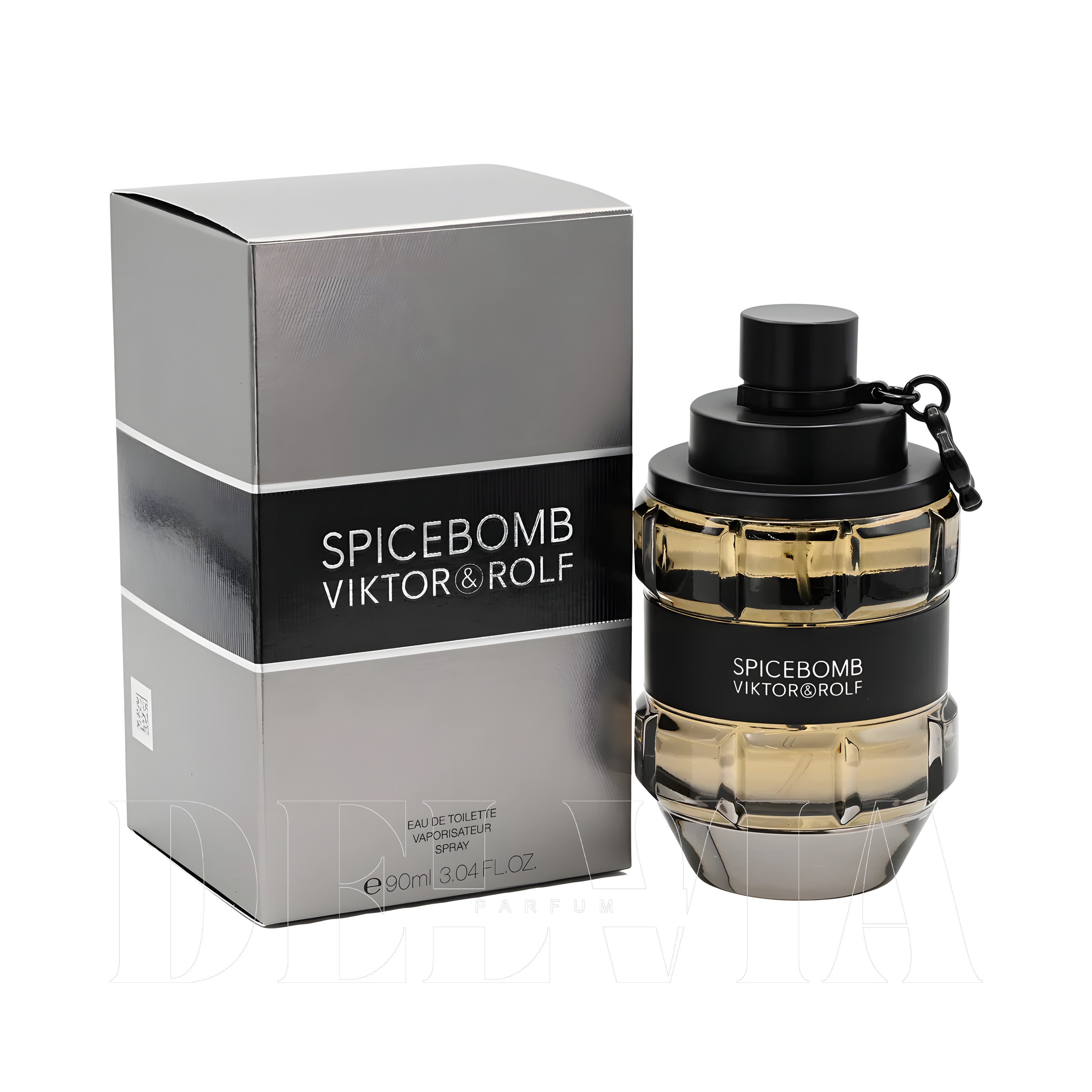 Viktor Rolf Spicebomb 10 ml dekant parfüm — kutu ve şişe görseli