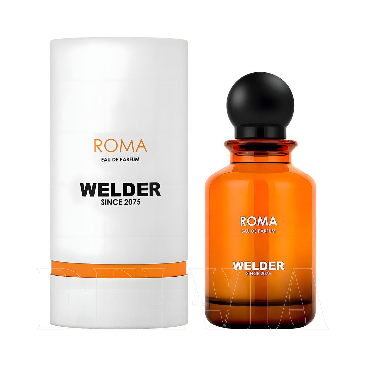 Welder Roma 20 ml dekant parfüm — kutu ve şişe görseli