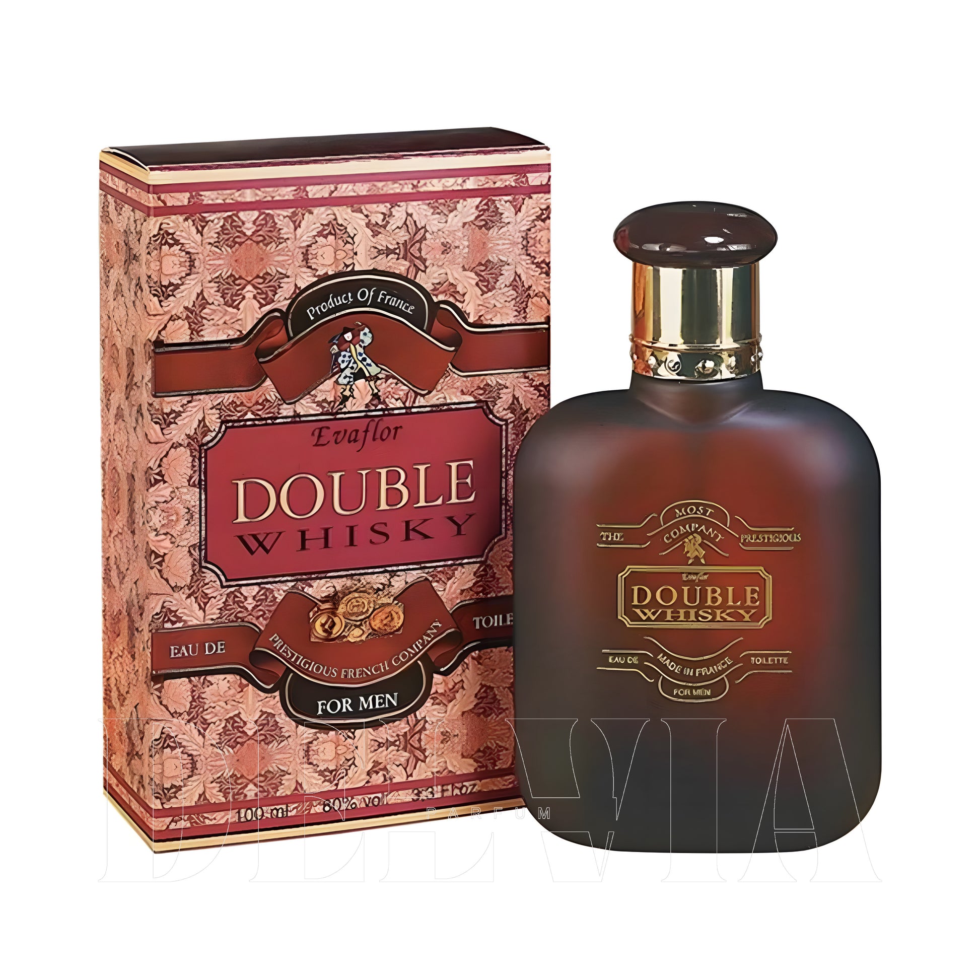 Whisky Double For Men Edt 2 ml dekant parfüm — şişe görseli