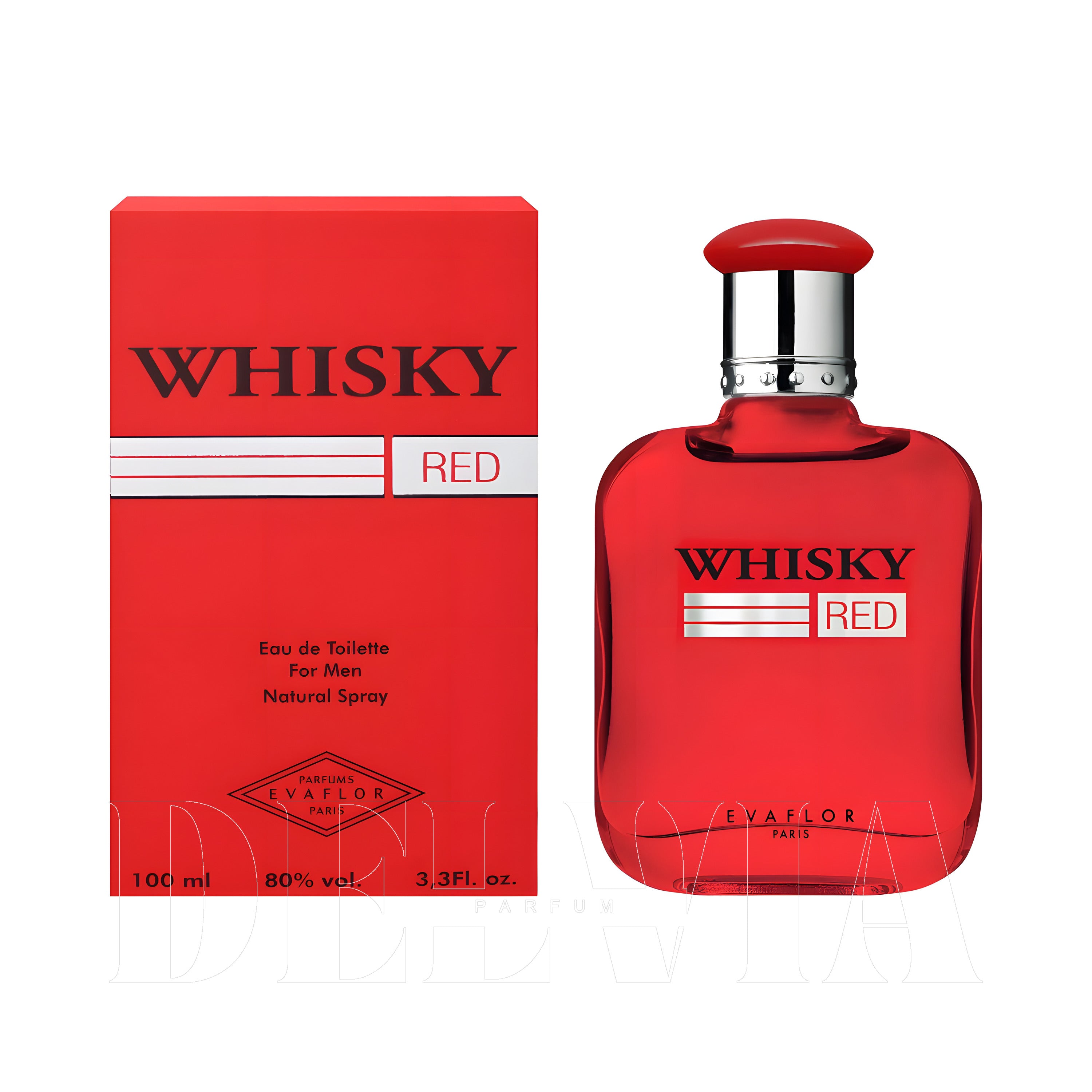 Whisky Men Red 8 ml dekant parfüm — şişe görseli