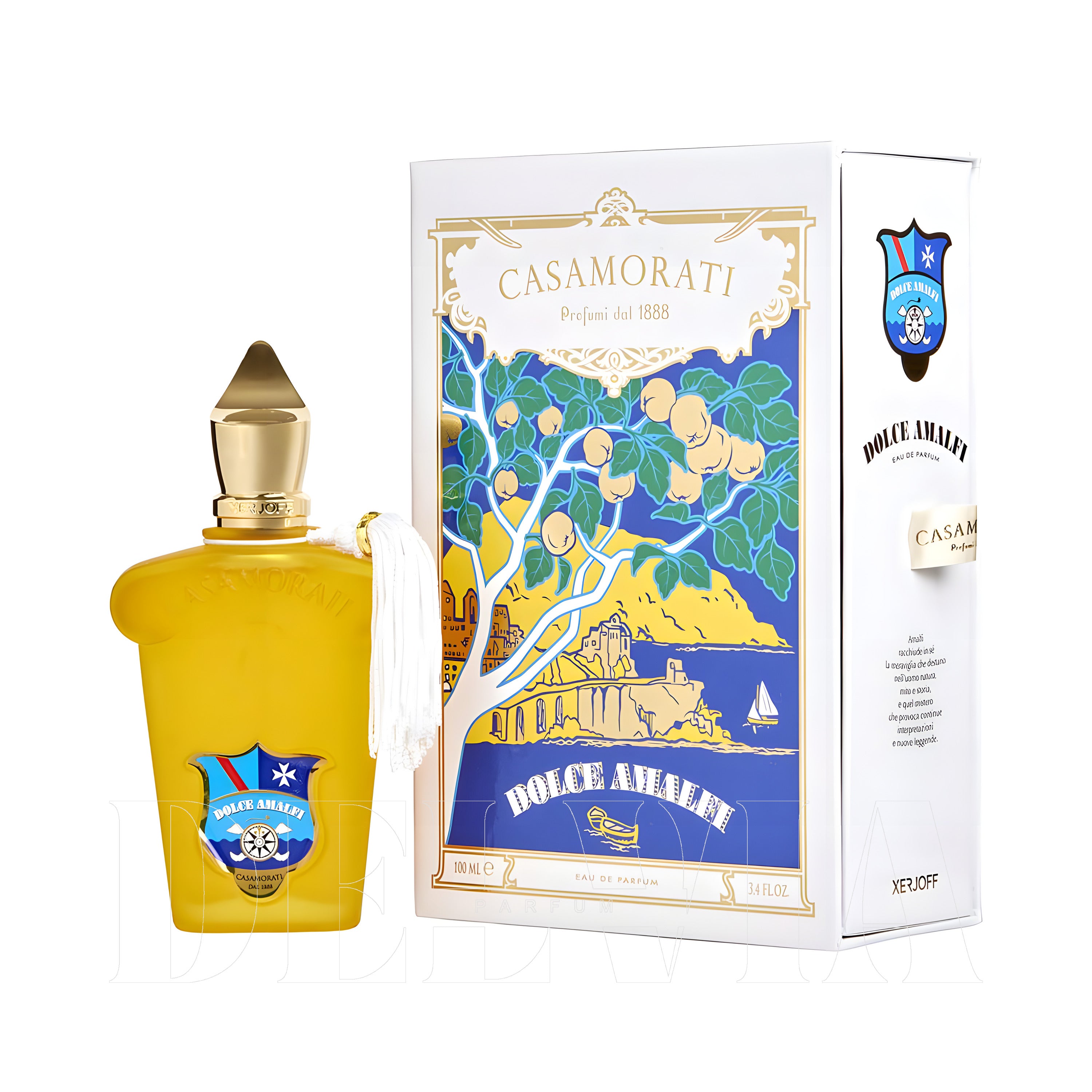 Xerjoff Casamorati Dolce Amalfi Kokulu Sabun — kutu ve şişe görseli
