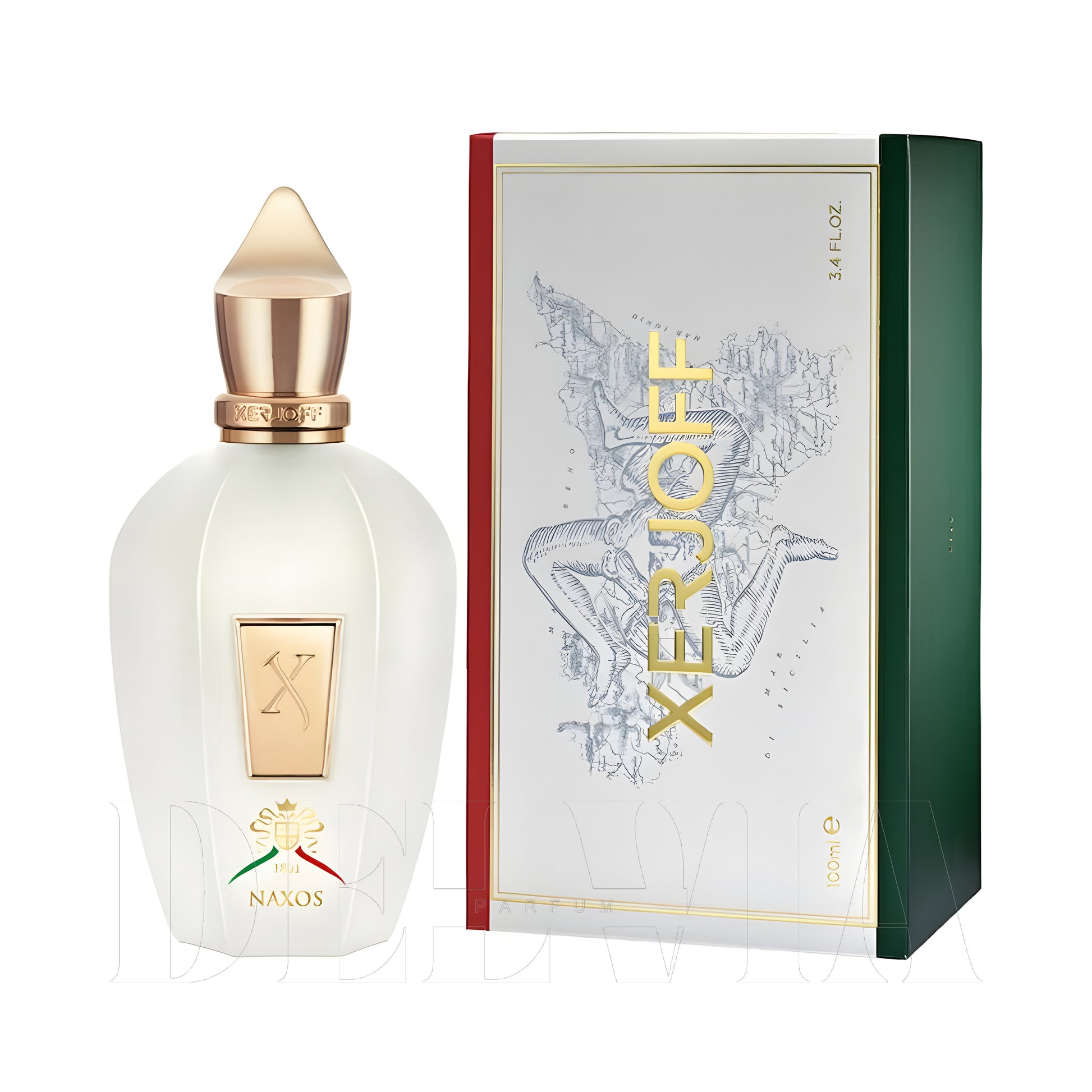 Xerjoff Naxos 20 ml dekant parfüm — kutu ve şişe görseli