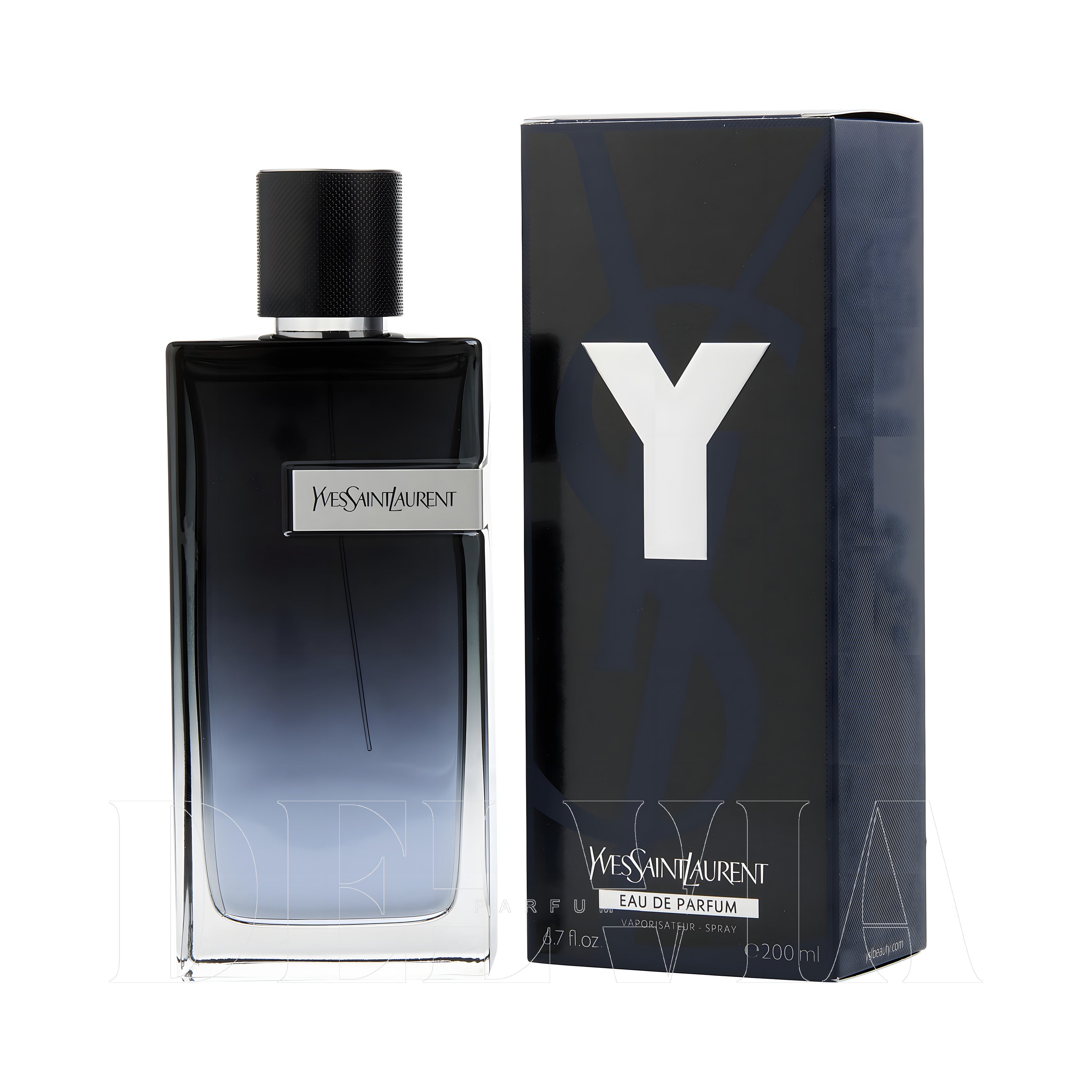 Ysl Yves Saint Laurent Y For Men 2 ml dekant parfüm — kutu ve şişe görseli